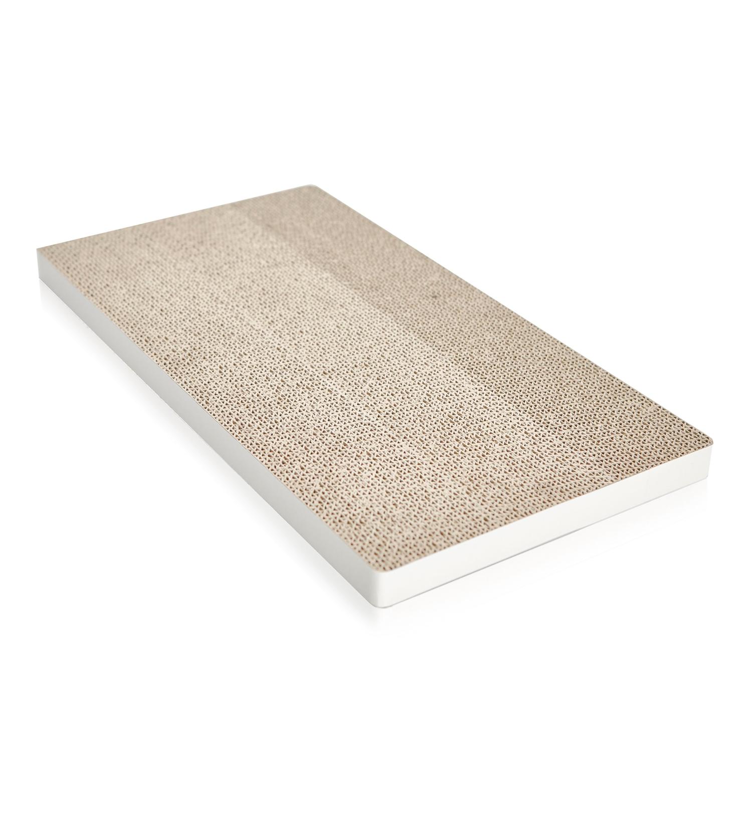 Way Basics Premium Cat Scratcher - Reversible Scratch Pad with Silvervine Organic Super Catnip - White - Buy Online on GoSupps.com