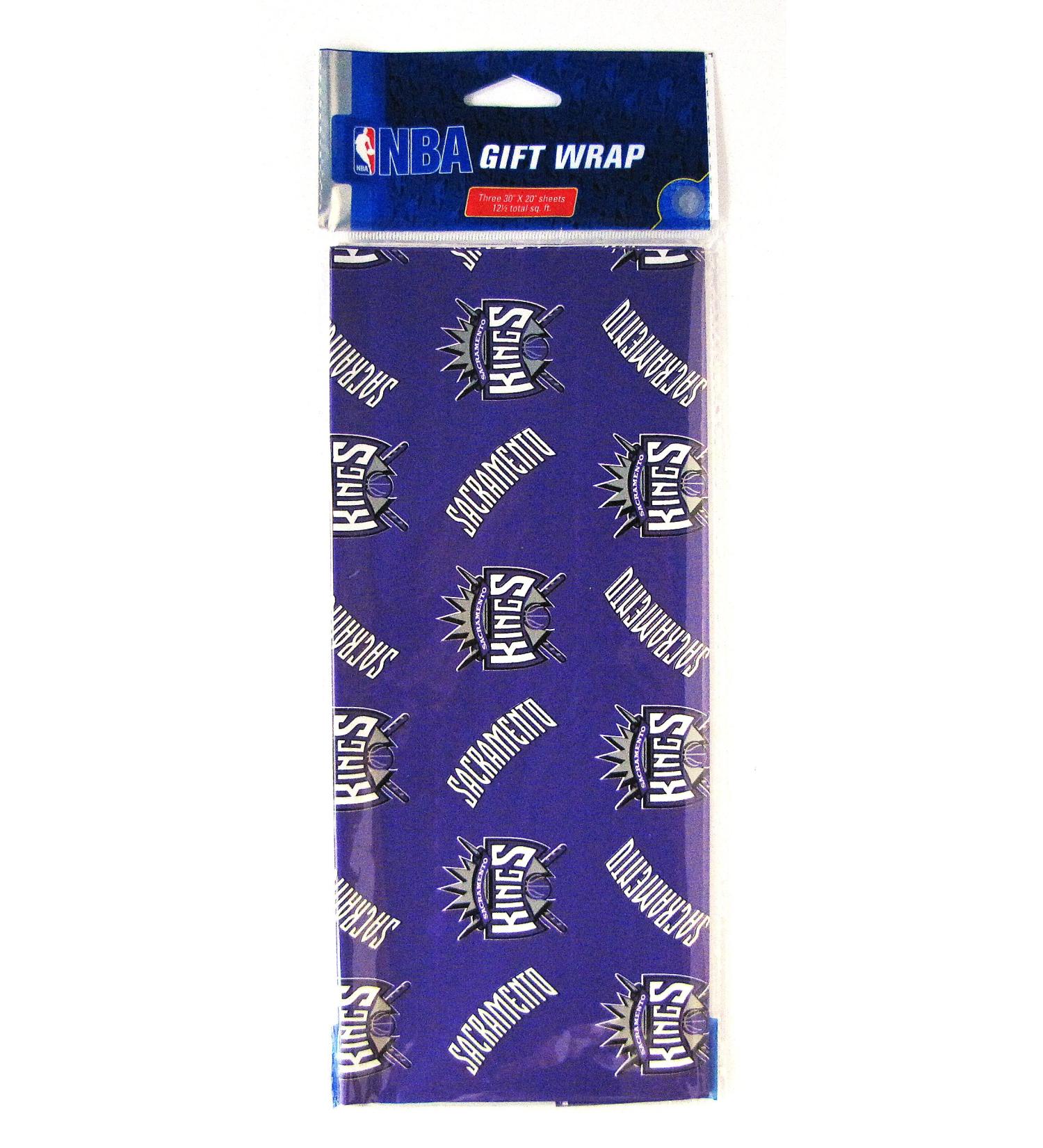 NBA Sacramento Kings Wrapping Paper