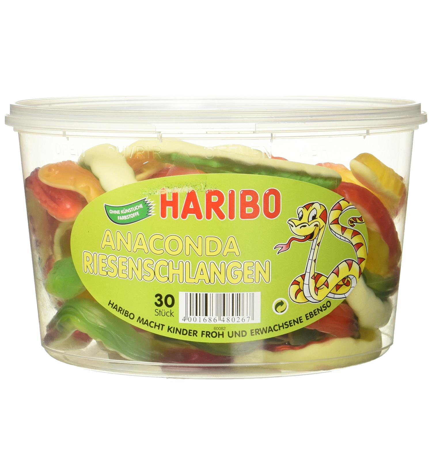 Buy HARIBO Anaconda Giant Snakes - 1.2 kg Lemon Pack | Premium International Shipping - Buy Online on GoSupps.com