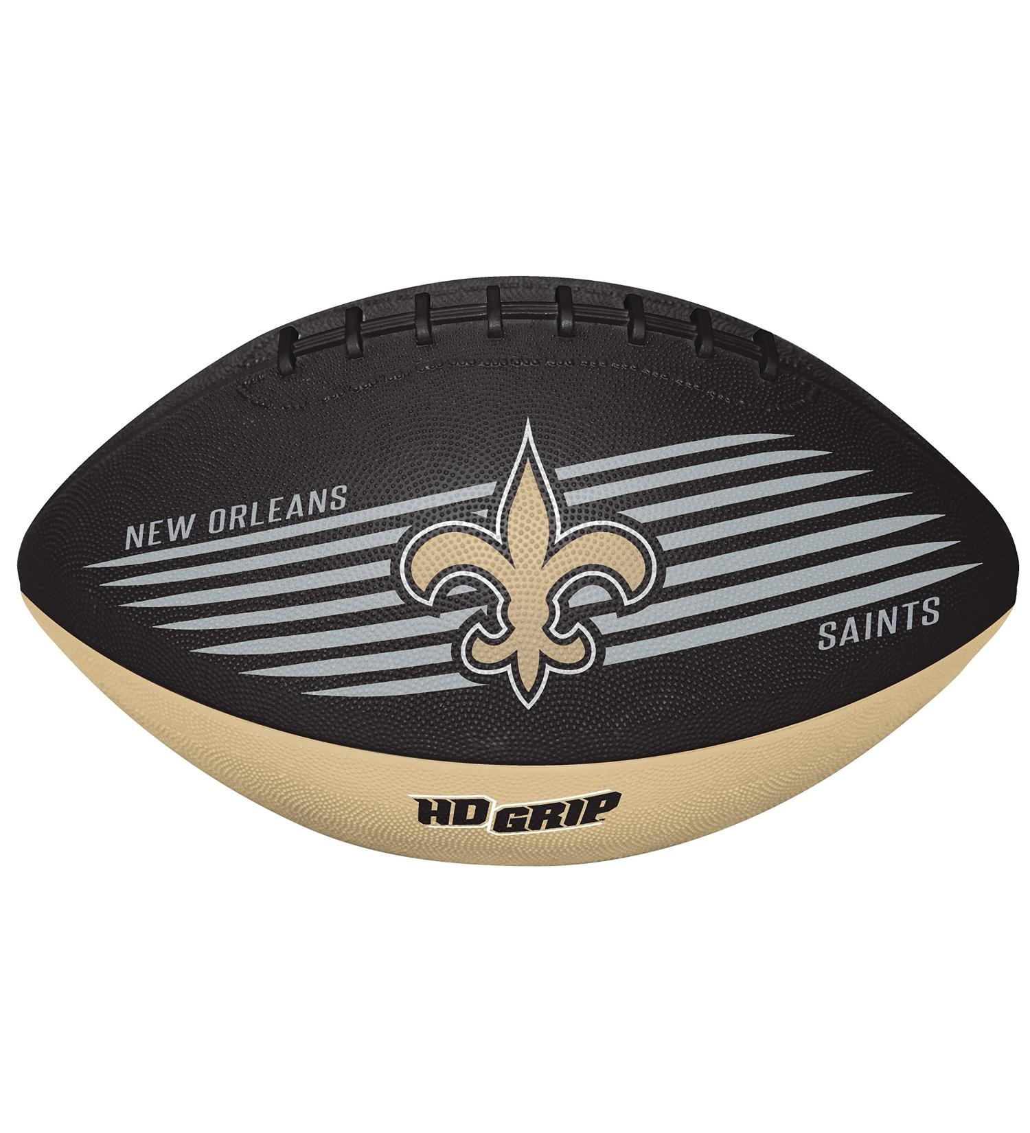 Rawlings NFL Downfield Youth Football - New Orleans Saints | Official Team Logo - Buy Online on GoSupps.com