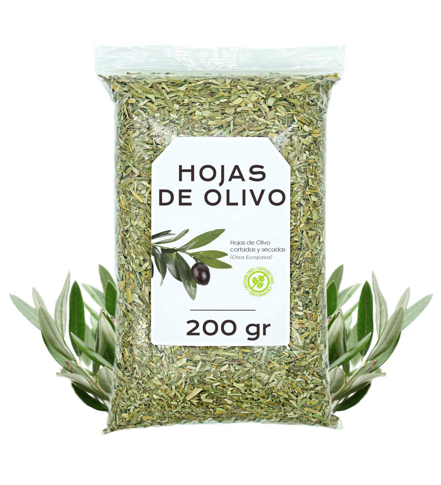 EPEL Chopped Olive Leaf 200g - Olive Infusion - Natural Herbal Tea with Olive Leaves - Relaxing and Beneficial Properties - Herbal Infusion (200g)