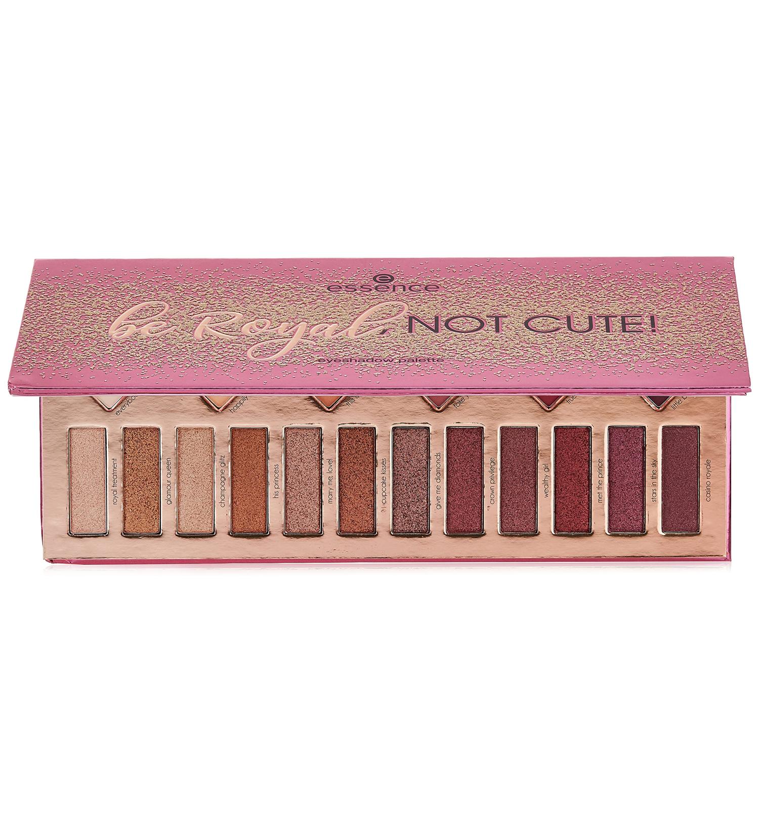 Essence Royal Party Eyeshadow Palette - Gold & Berry Multicoloured - Be Royal Not Cute! (15g) | International Shipping Available - Buy Online on GoSupps.com