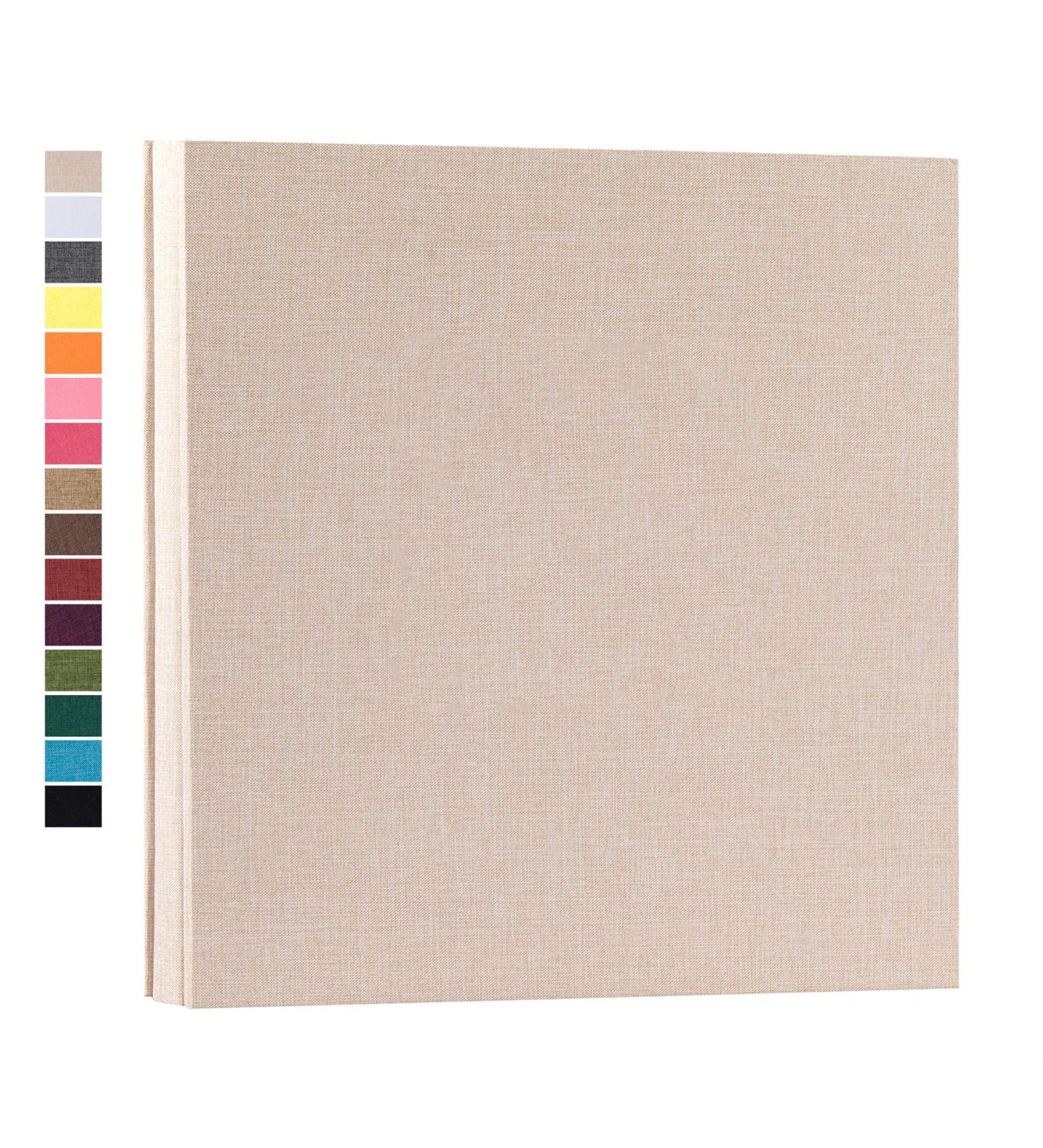 Potricher Beige Linen Photo Album for 4x6 Photos - Extra Large Capacity for Family, Wedding, Anniversary, Baby - 600 Pockets - Buy Online on GoSupps.com