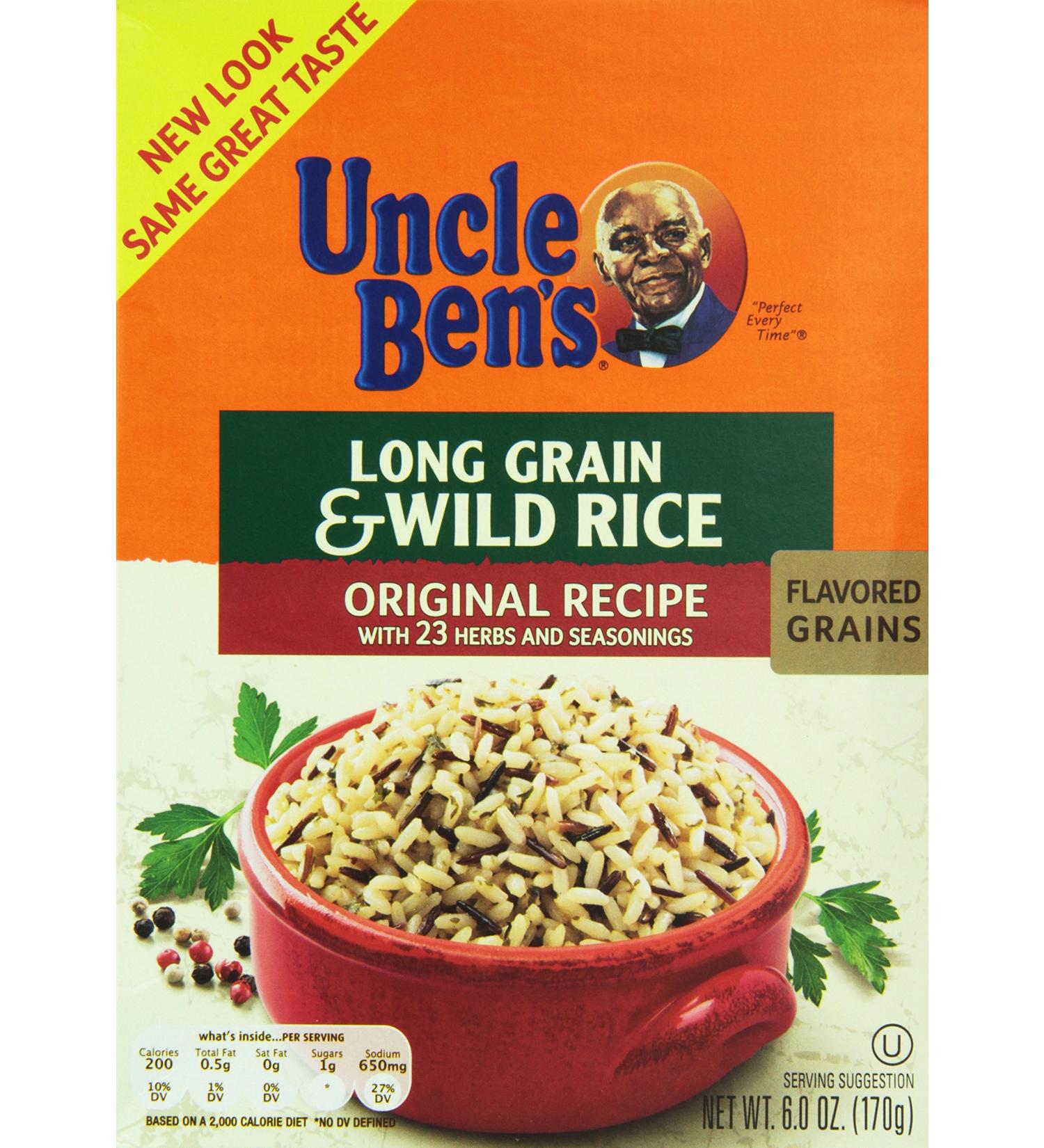 Uncle Ben's Long Grain & Wild Rice Original Recipe Value Pack - 36 oz (6 oz x 6) | 6 Count Pack - Buy Online on GoSupps.com