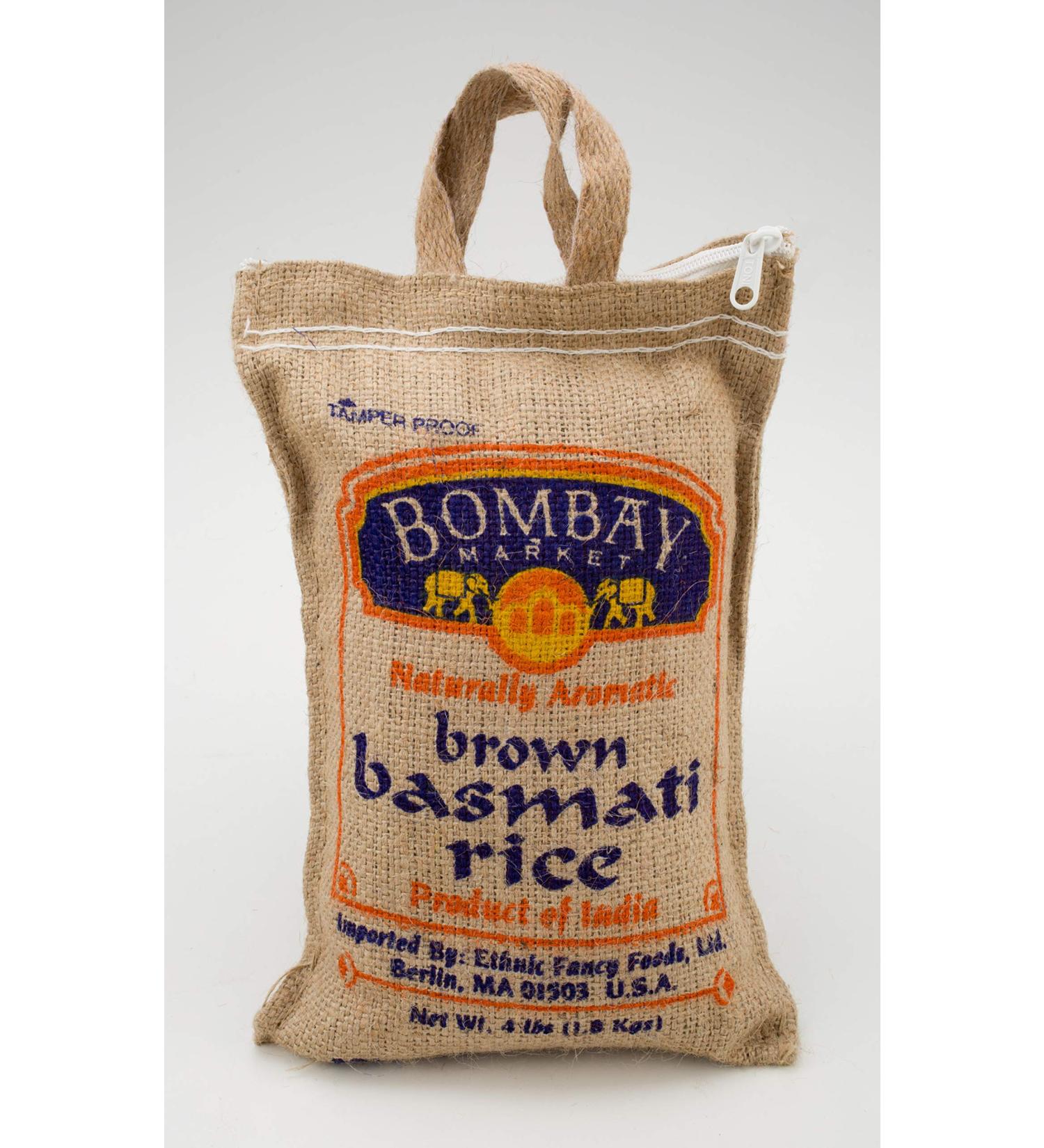 Bombay Market Basmati Brown Rice - 4 Pound Bag