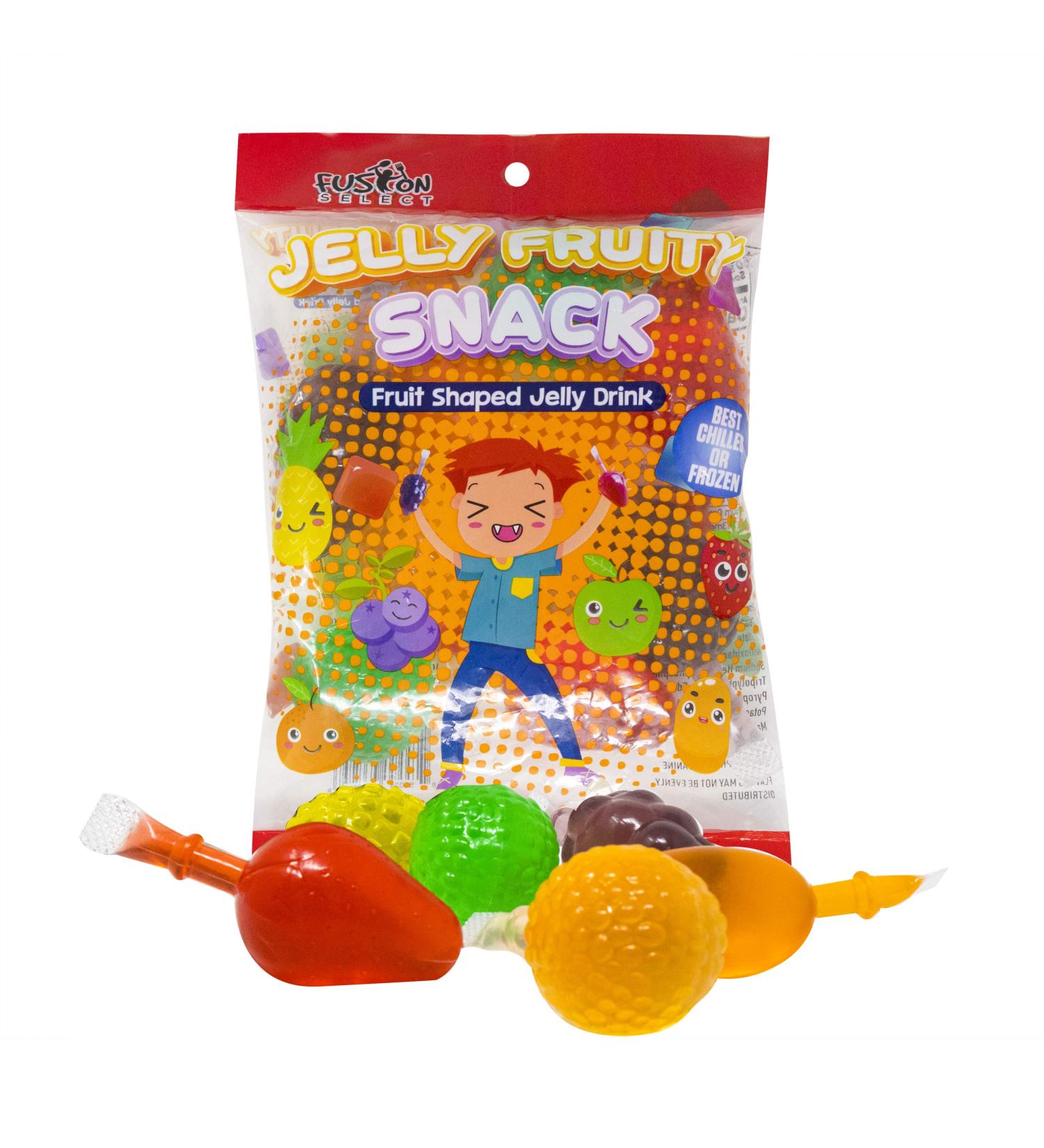 Fusion Select Jelly Fruit Snacks - TikTok Challenge Hit, Assorted Flavors (Strawberry, Orange, Apple, Pineapple, Grape, Mango) -  Bag - Buy Online on GoSupps.com