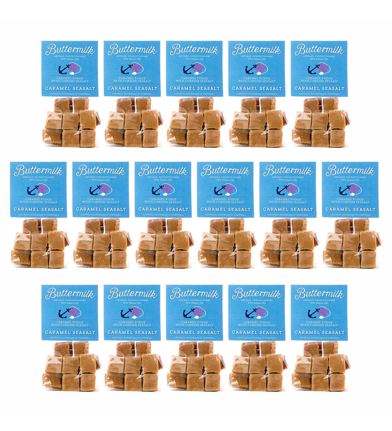 Buttermilk Caramel & Sea Salt Fudge 175g - Pack of 16