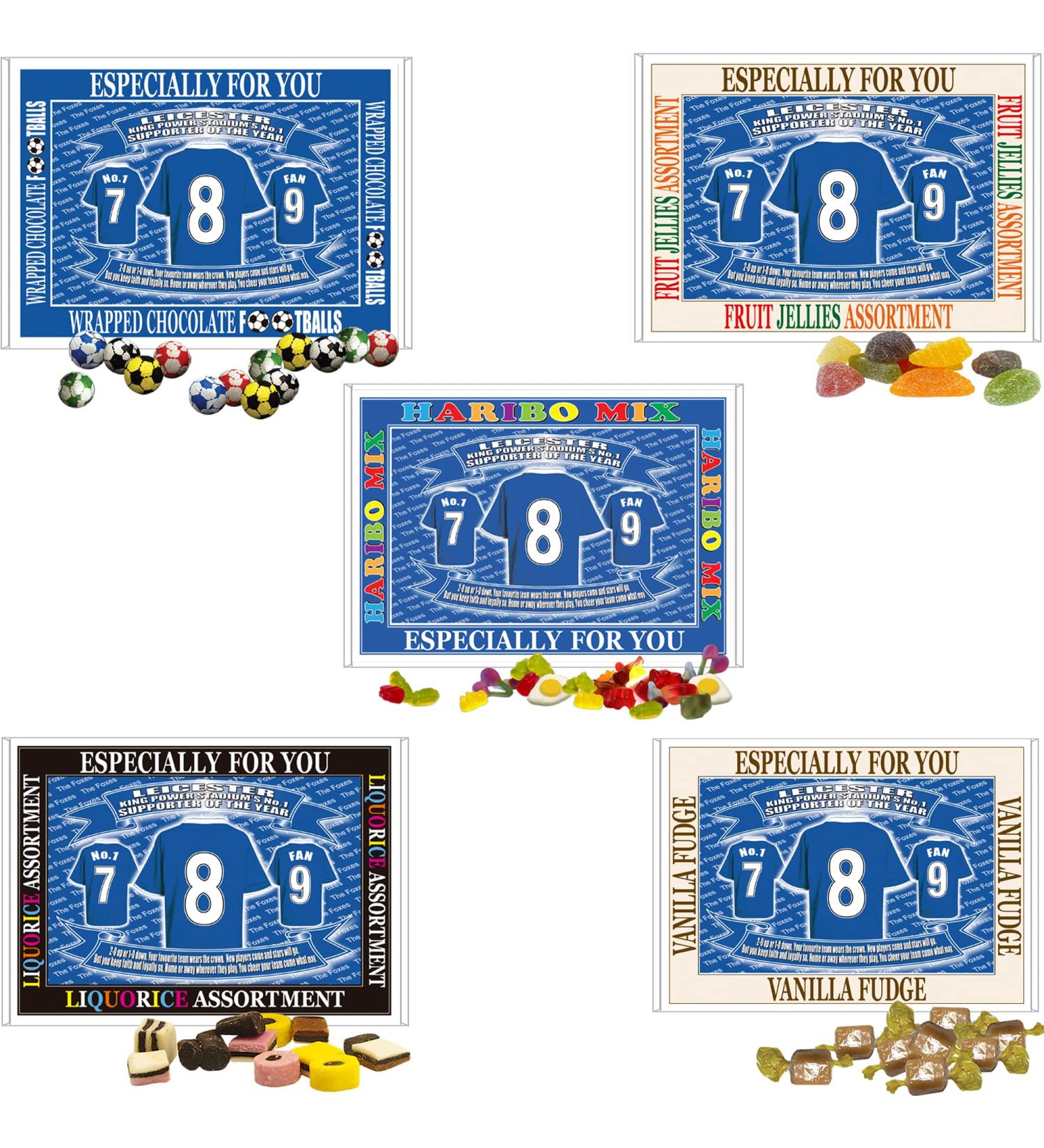 Leicester Football Shirt Gift Boxed Sweets - Buy Online on GoSupps.com