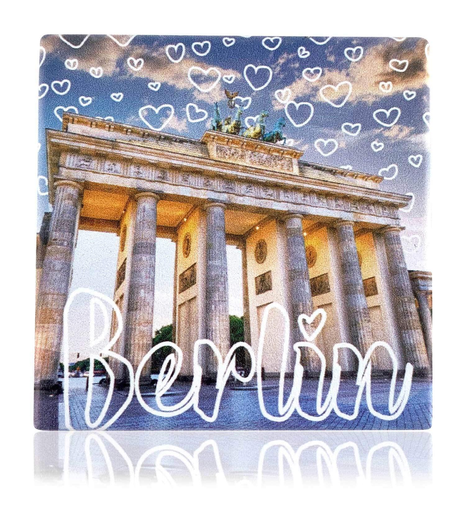Buy BERLIN Pocket Mirror - 1x/5x Magnification Foldable Makeup Mirror | On-the-Go Beauty Souvenir | Bra-tor Blue - Buy Online on GoSupps.com