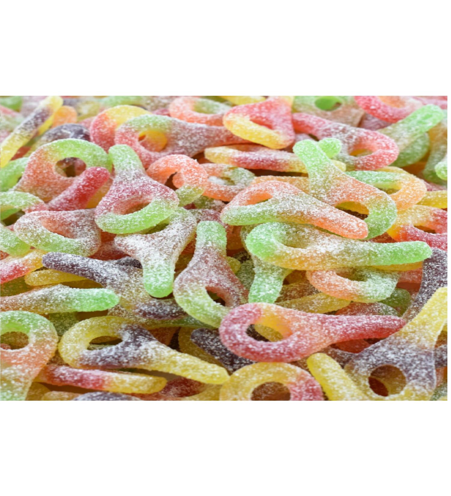 Sour Keys Small - 1 Kg or 2.2 Lbs