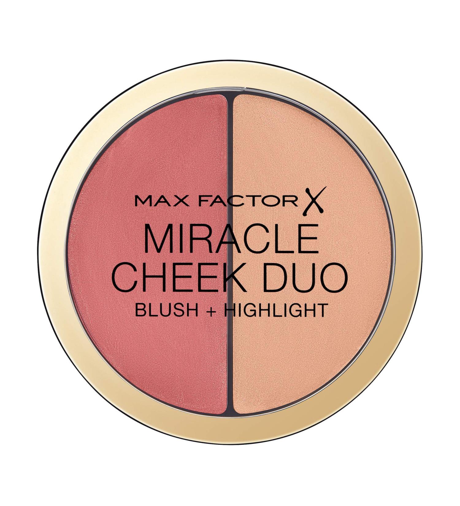 Max Factor Miracle Cheek Duo - 20 Brown Peach & Champagne | Buy Internationally | Best Blush for Flawless Cheeks - Buy Online on GoSupps.com