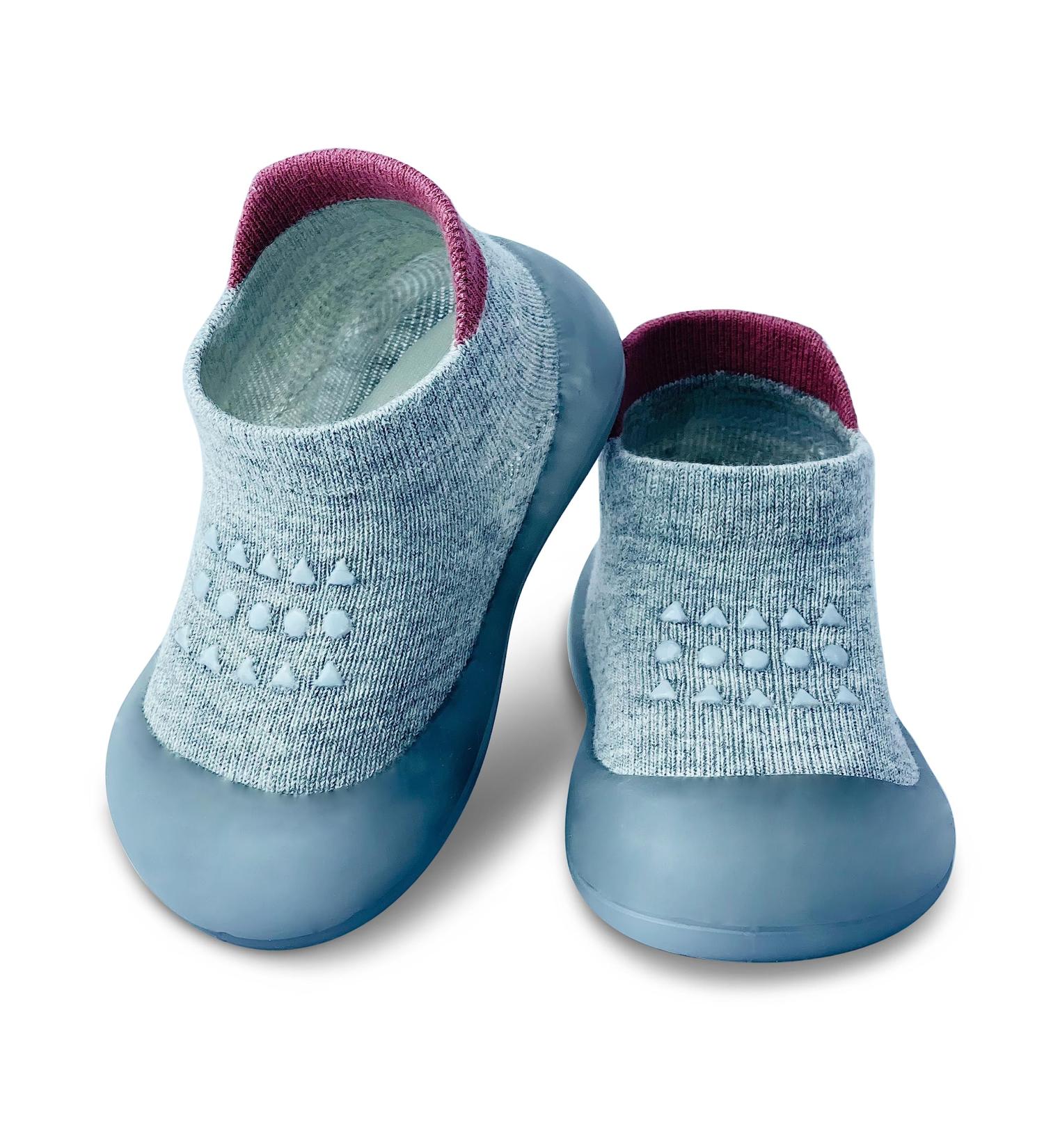 Dookeh Baby Shoes Non Slip Soft Sole Sneakers 12-18 Months - Gray - Buy Online on GoSupps.com