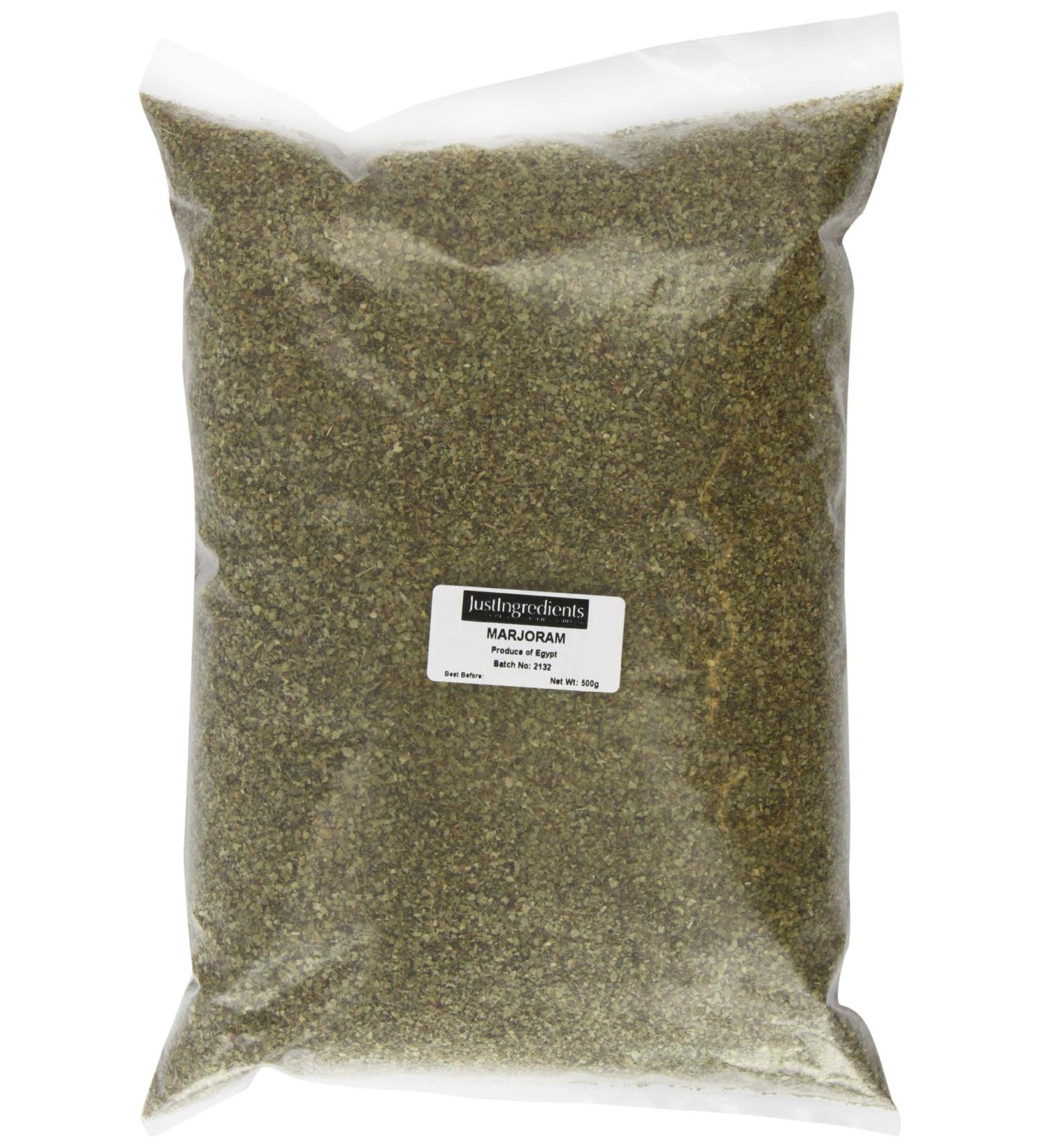 JustIngredients Essential Marjoram 500g - Pack of 2 - Buy Online on GoSupps.com