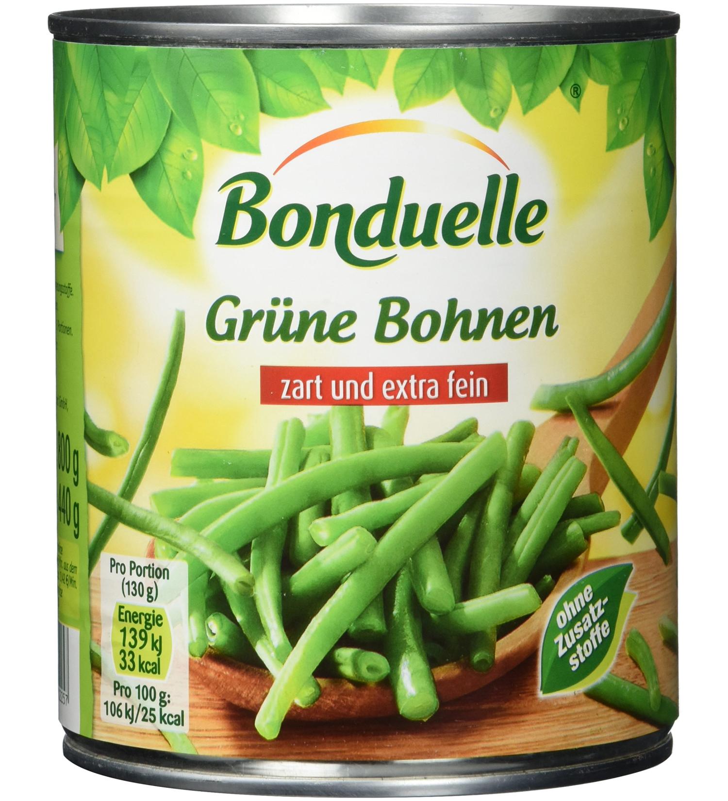 Bonduelle Green Beans Finest Selection - Pack of 6 (6 x 800g Cans) | Premium Quality & International Shipping - Buy Online on GoSupps.com