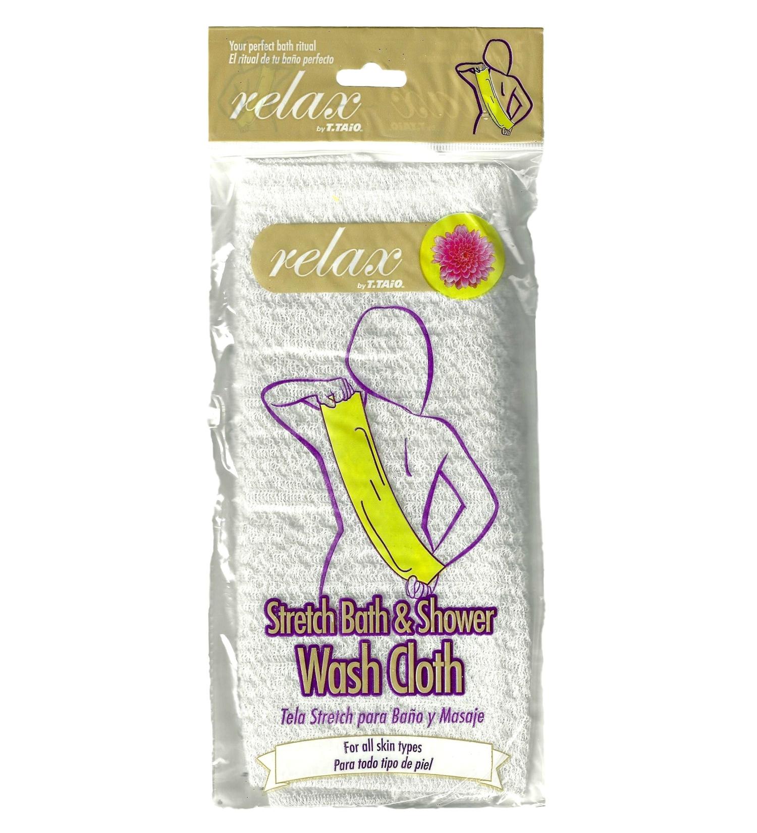 Relax Exfoliating Wash Cloth - 6pk (White)