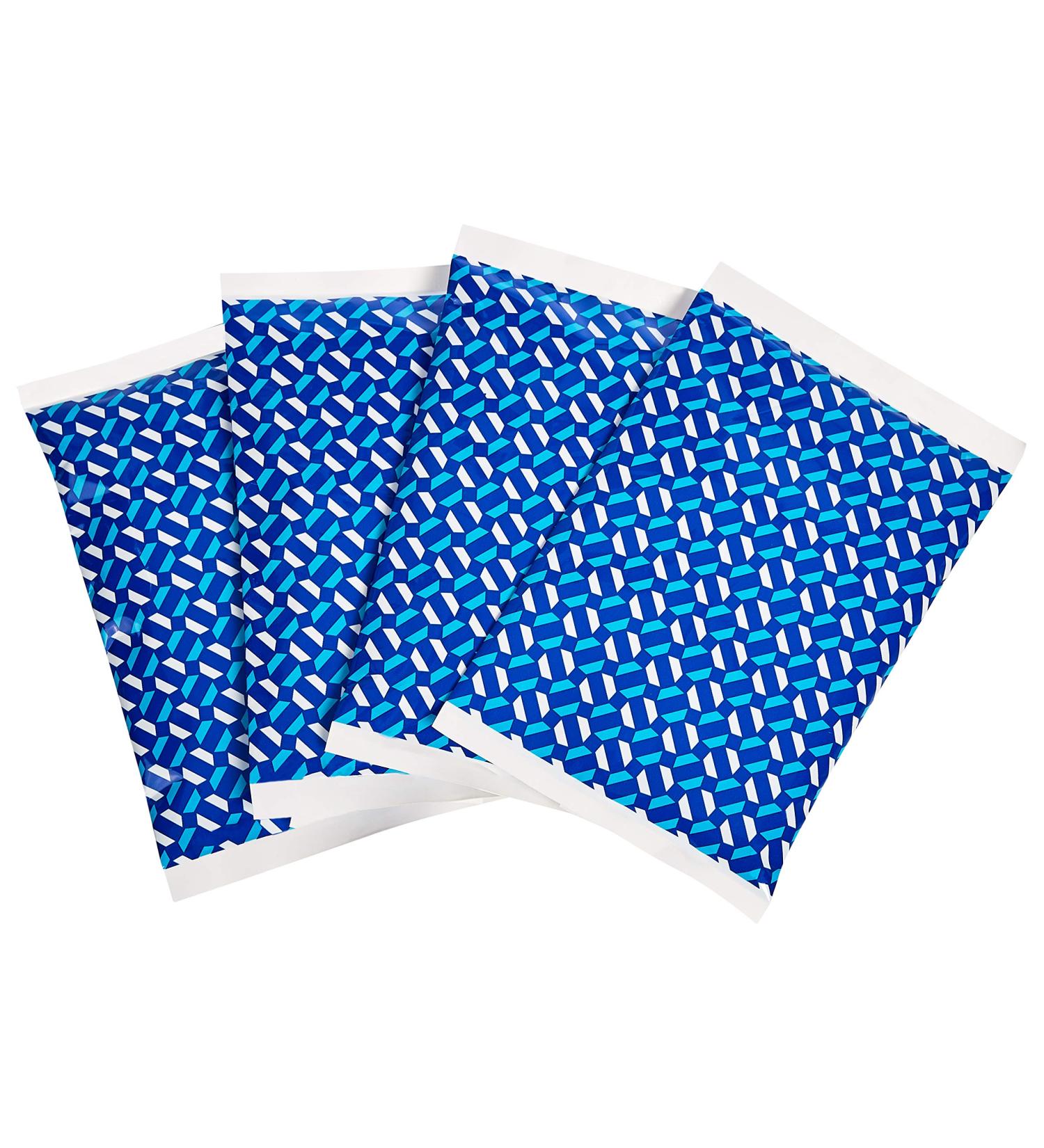 Amazon Basics Reusable Ice Pack 6.7 x 4.3 Blue - Pack of 4 - Long Lasting Cold Therapy - Buy Online on GoSupps.com