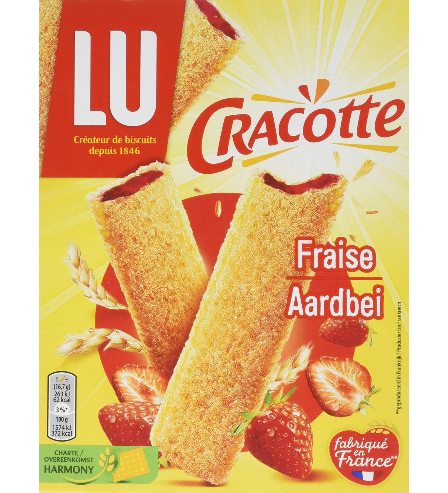 LU Strawberry Cracottes 200 g - Pack of 6 - Buy Online on GoSupps.com