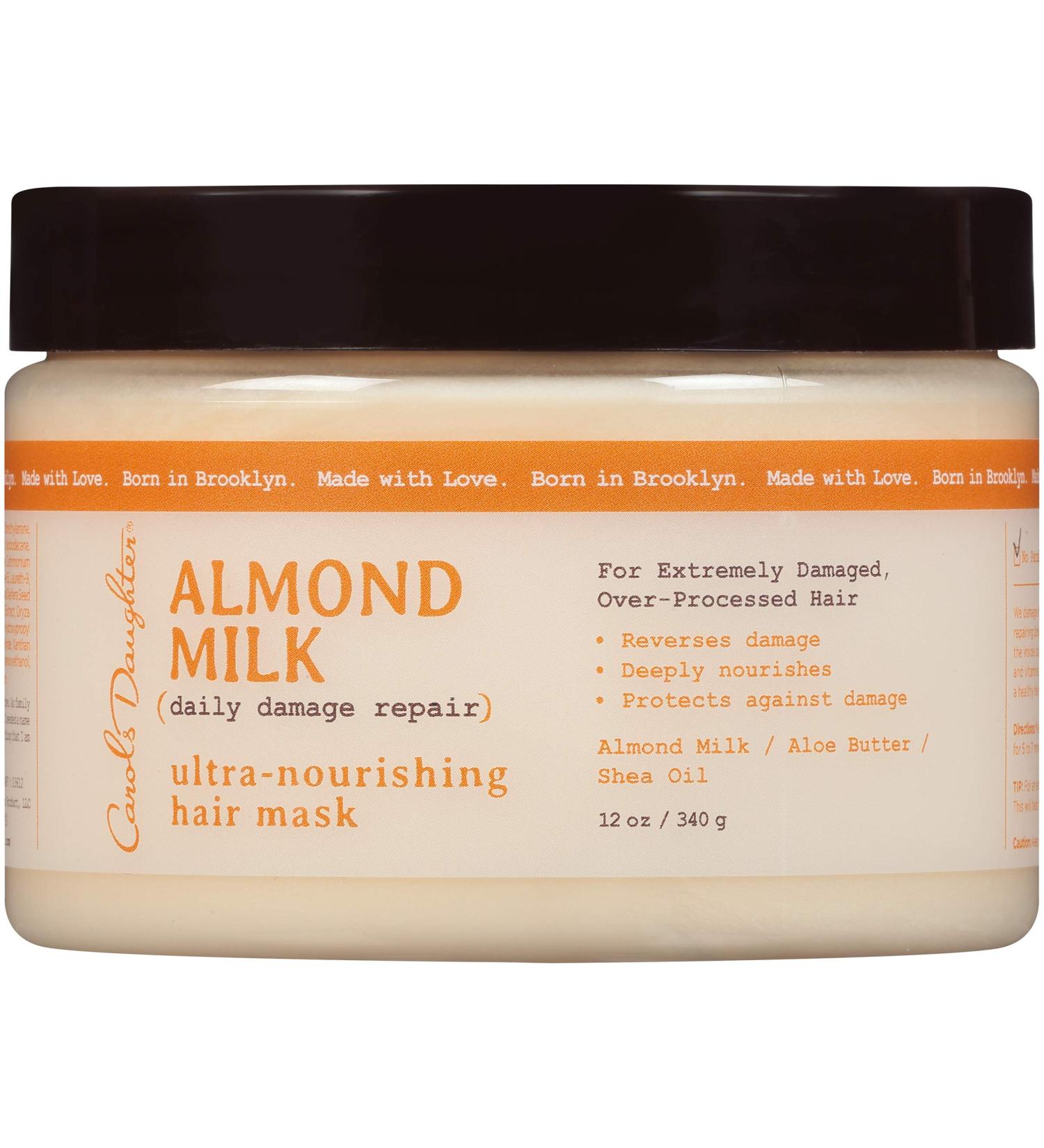 Carol's Daughter Almond Milk Hair Mask - 12 oz Ultra-Nourishing Repair - Buy Online on GoSupps.com
