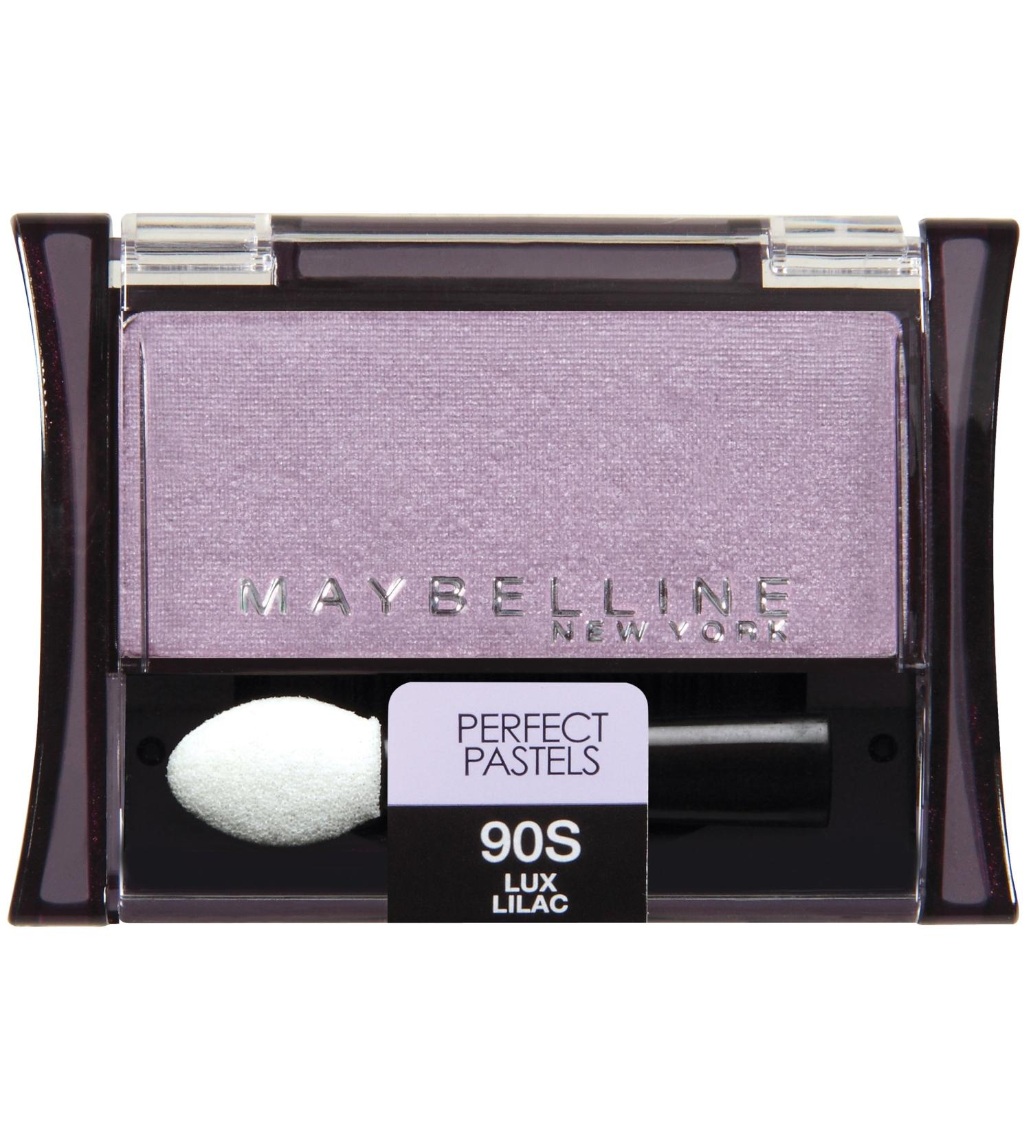 Maybelline New York Expert Wear Eyeshadow Singles  90 Lux Lilac Perfect Pastels  0.09 Ounce