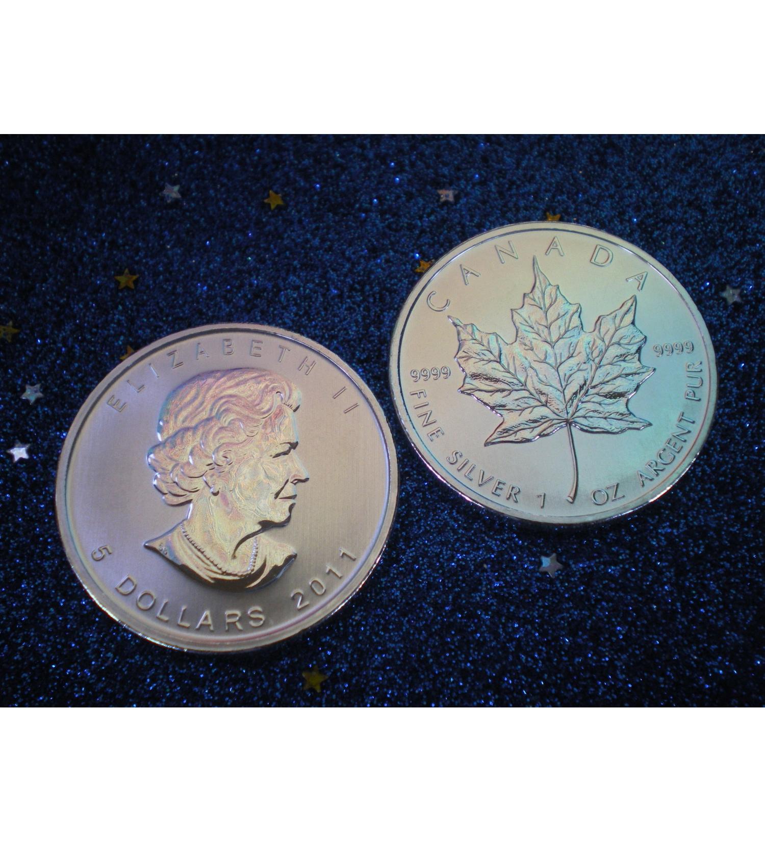 2011 Canada (1 Oz) Silver Maple Leaf Coin