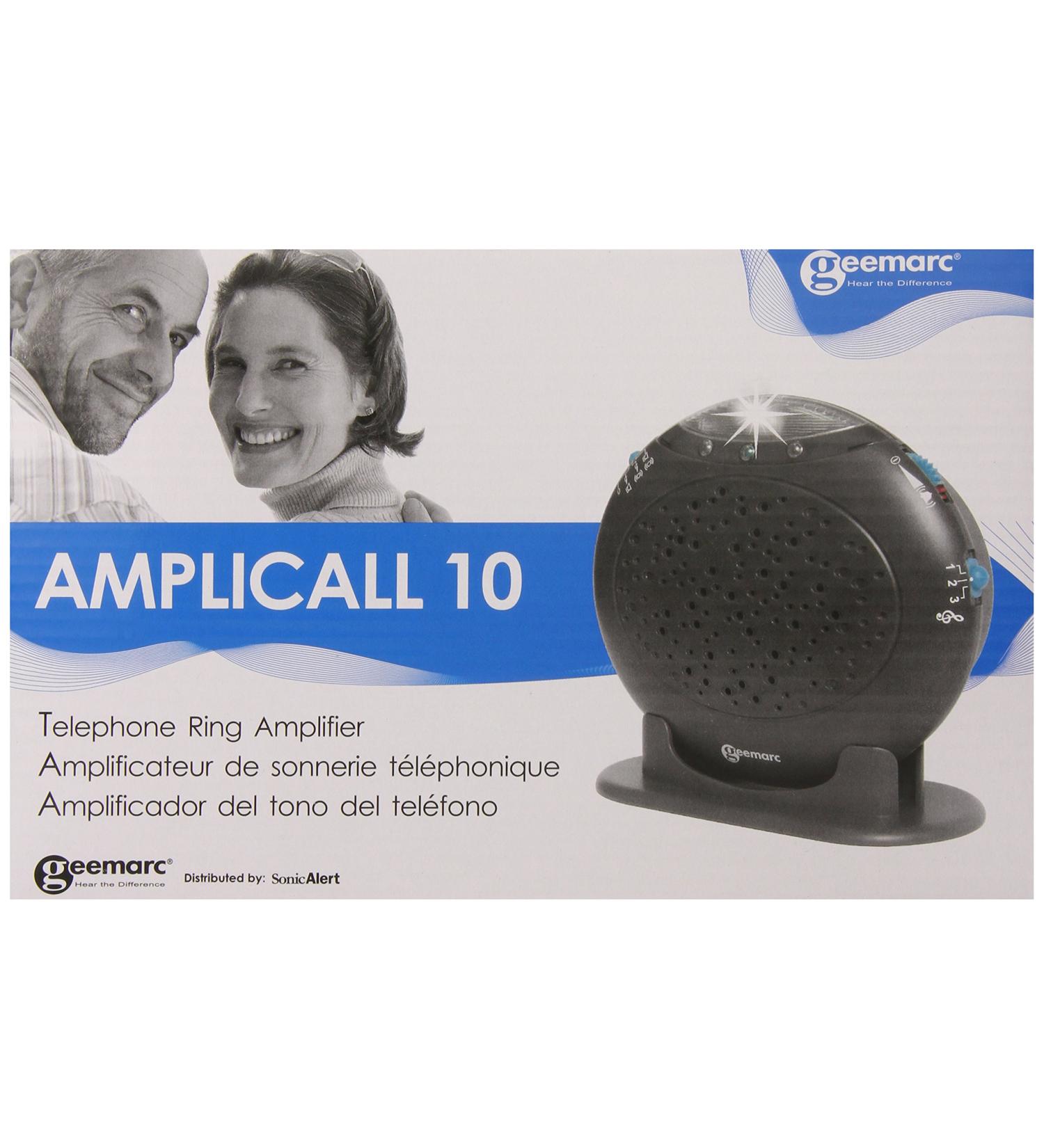 Geemarc Amplicall10 Telephone Ring Amplifier - Boost Volume and Clarity - Buy Online on GoSupps.com
