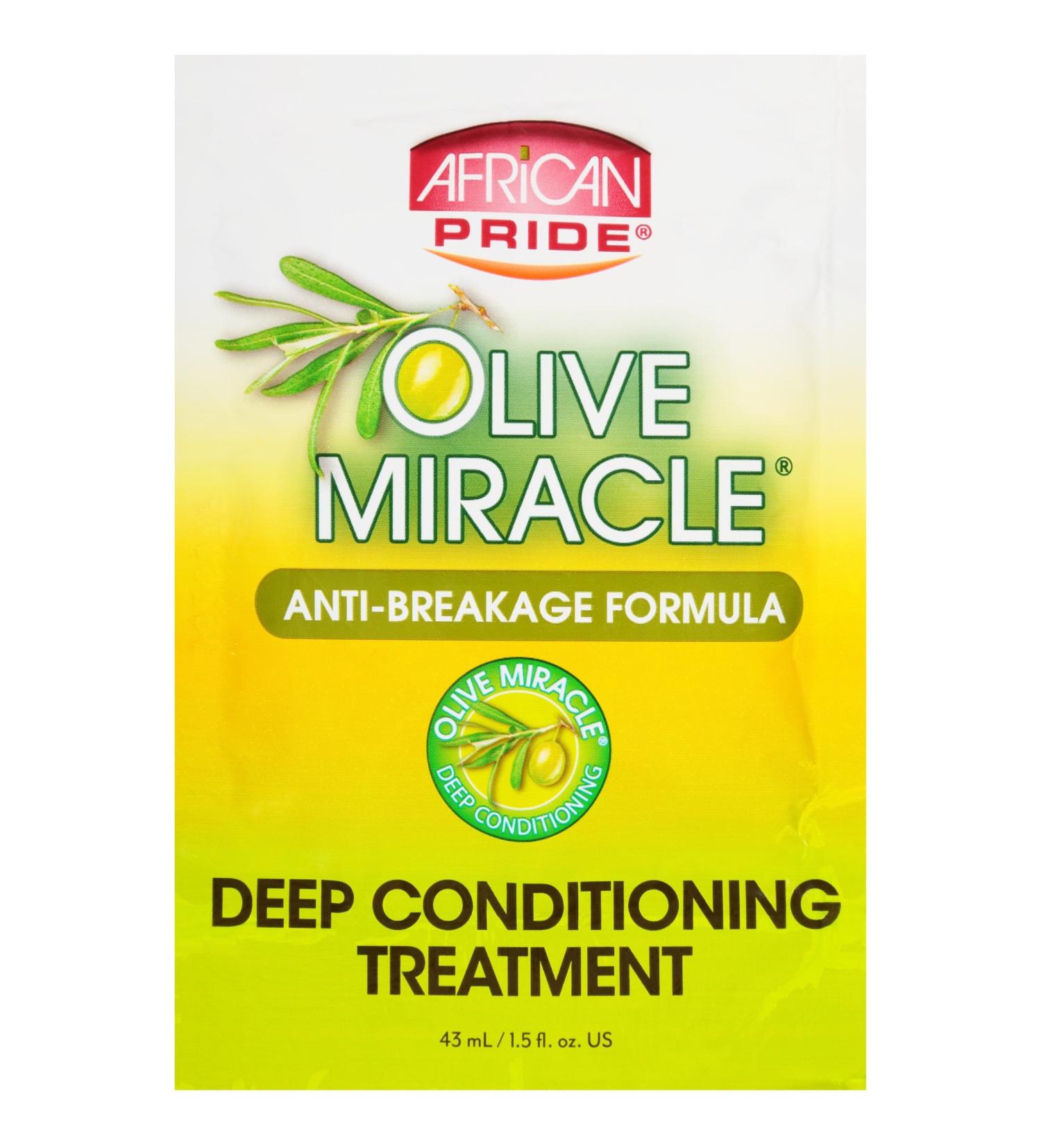 African Pride Olive Miracle Deep Conditioning Treatment 1.5oz