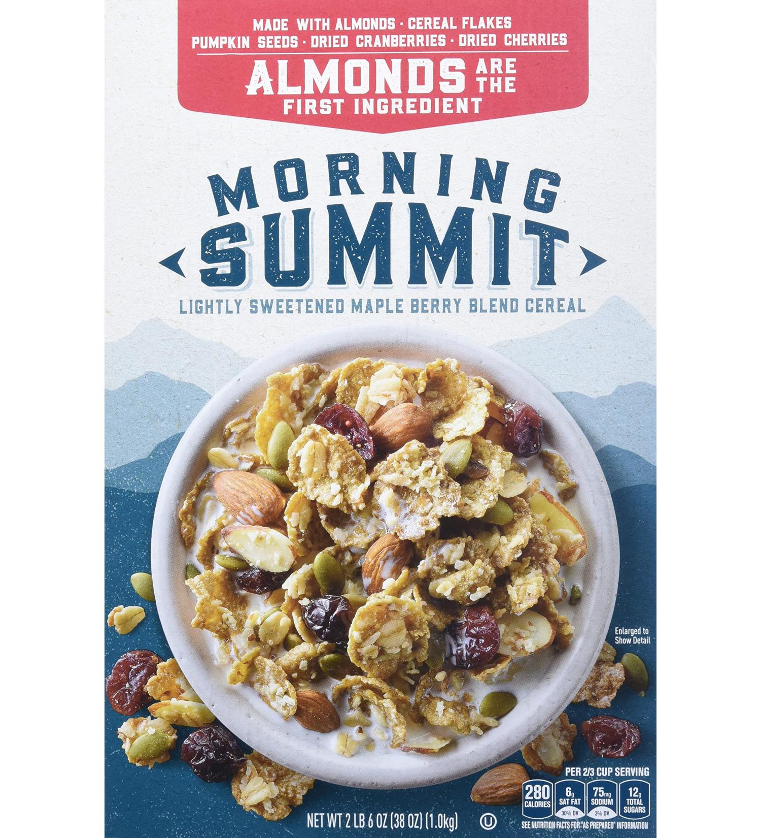 General Mills Morning Summit Maple Berry Cereal 38oz - Delicious and Nutritious Breakfast Option - Buy Online on GoSupps.com