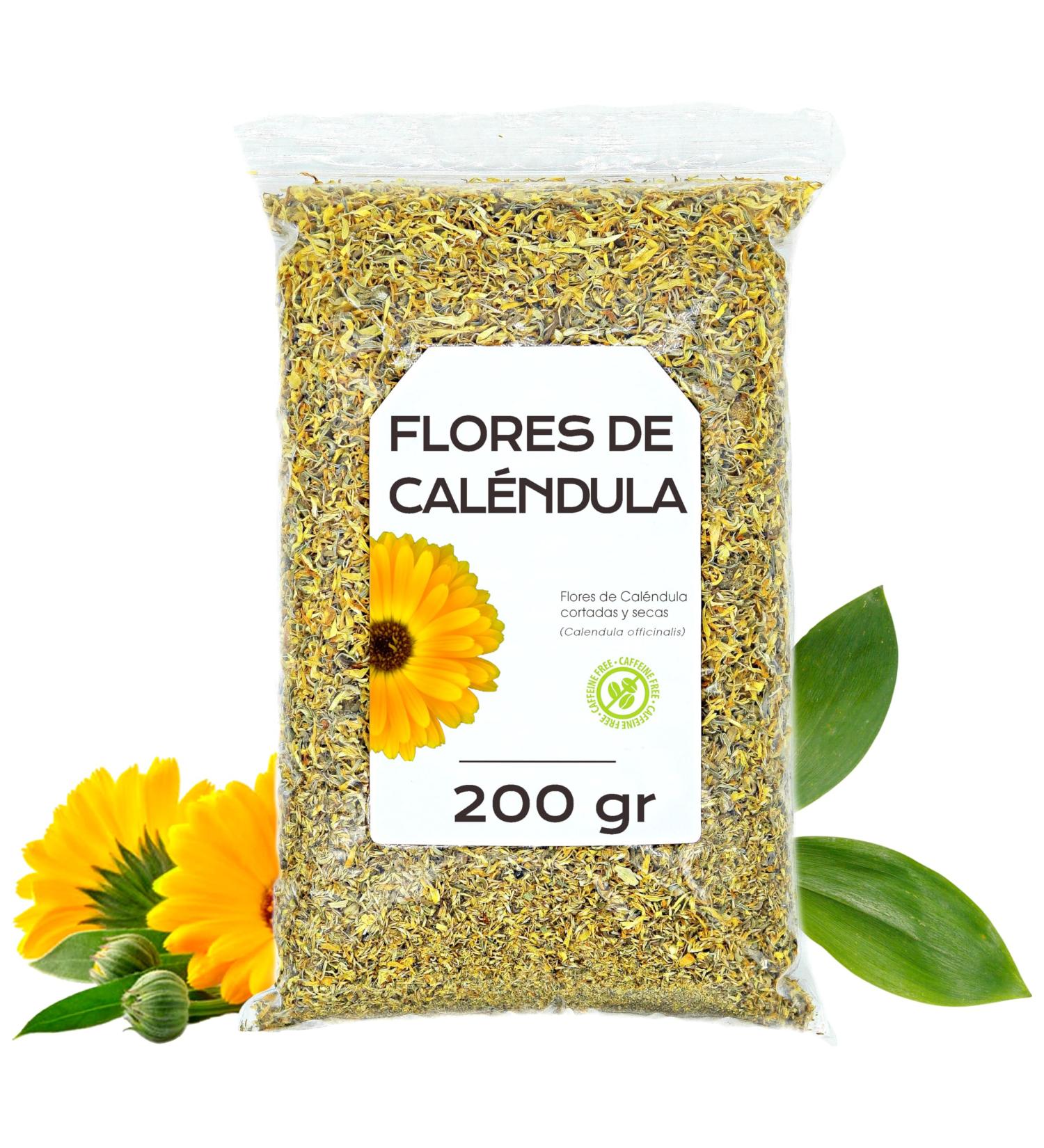EPEL Dried Marigold Flowers 200g - Calendula Flowers - Herbal Tea with Marigold - Infusion of Marigold Flowers - The of Dried Marigold -The of Calendula