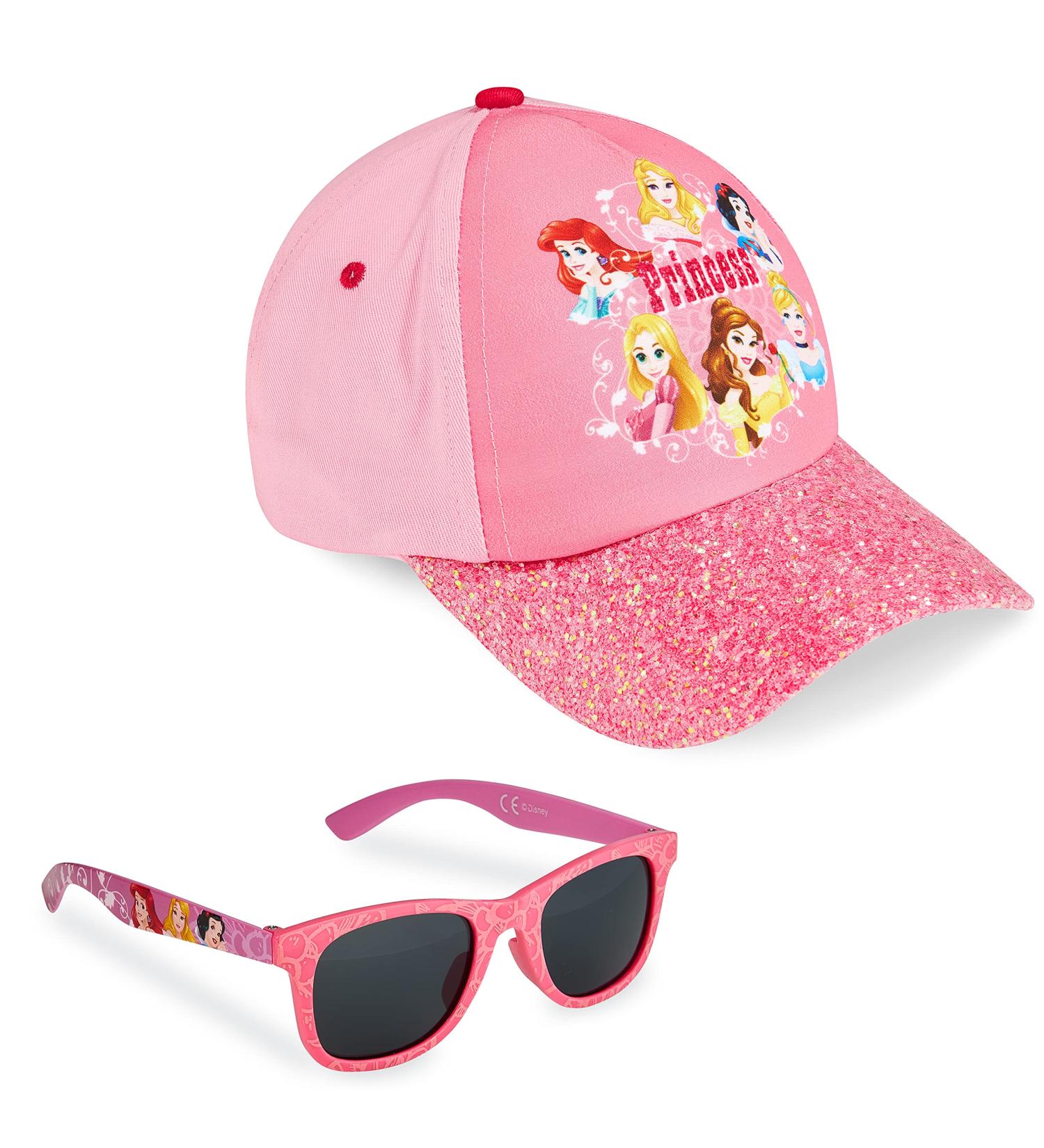 Shop Disney Baseball Cap Sunglasses & Sun Hat Set for Girls - Princess Style Perfect for Ages 3+ - Buy Online on GoSupps.com