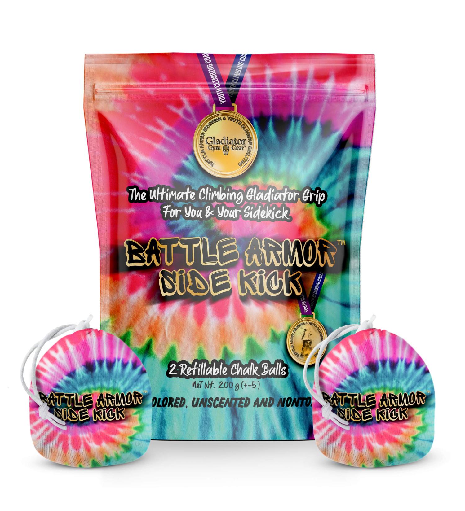 2 Pack Refillable Chalk Balls for Rock Climbing, Gymnastics, Weightlifting - 200g Workout Chalk for Hands - Buy Online on GoSupps.com