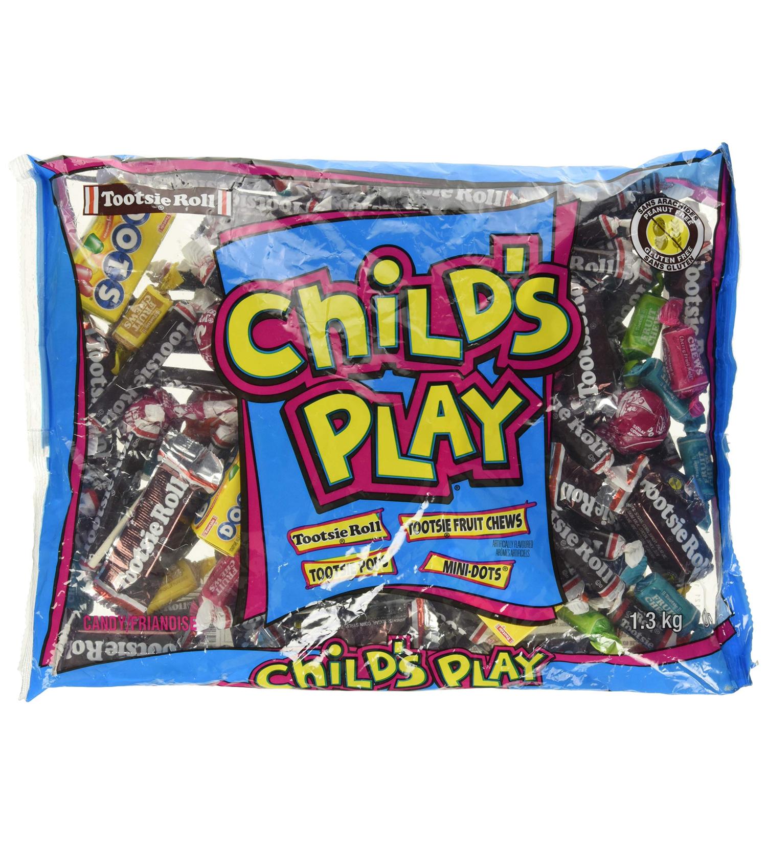 CHILD'S PLAY Assorted Tootsie Roll Candy Bulk Bag 1.3 Kg - Buy Online on GoSupps.com