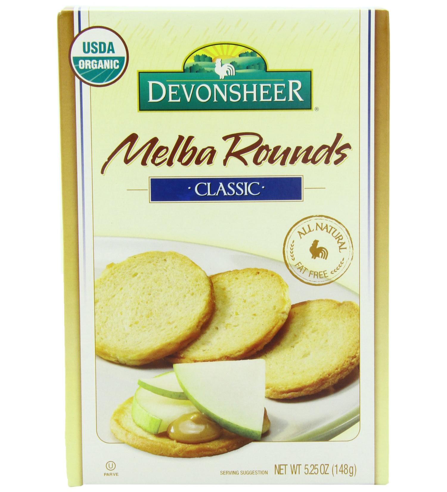 Devonsheer Melba Rounds Classic 5.25 oz (Pack of 12) - Buy Now! - Buy Online on GoSupps.com