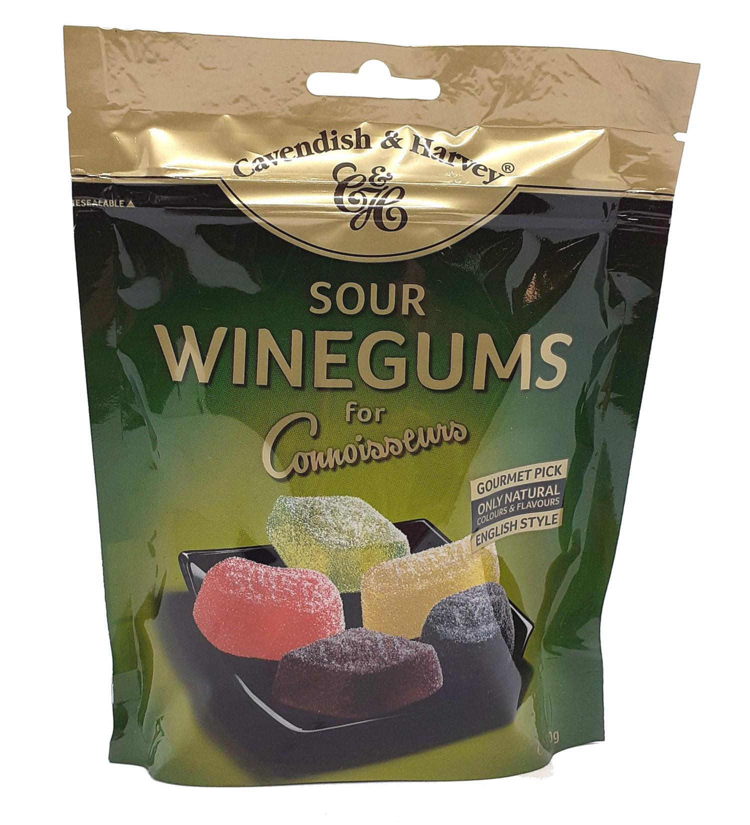 Cavendish & Harvey Cavendish and Harvey Sour Winegums 180g