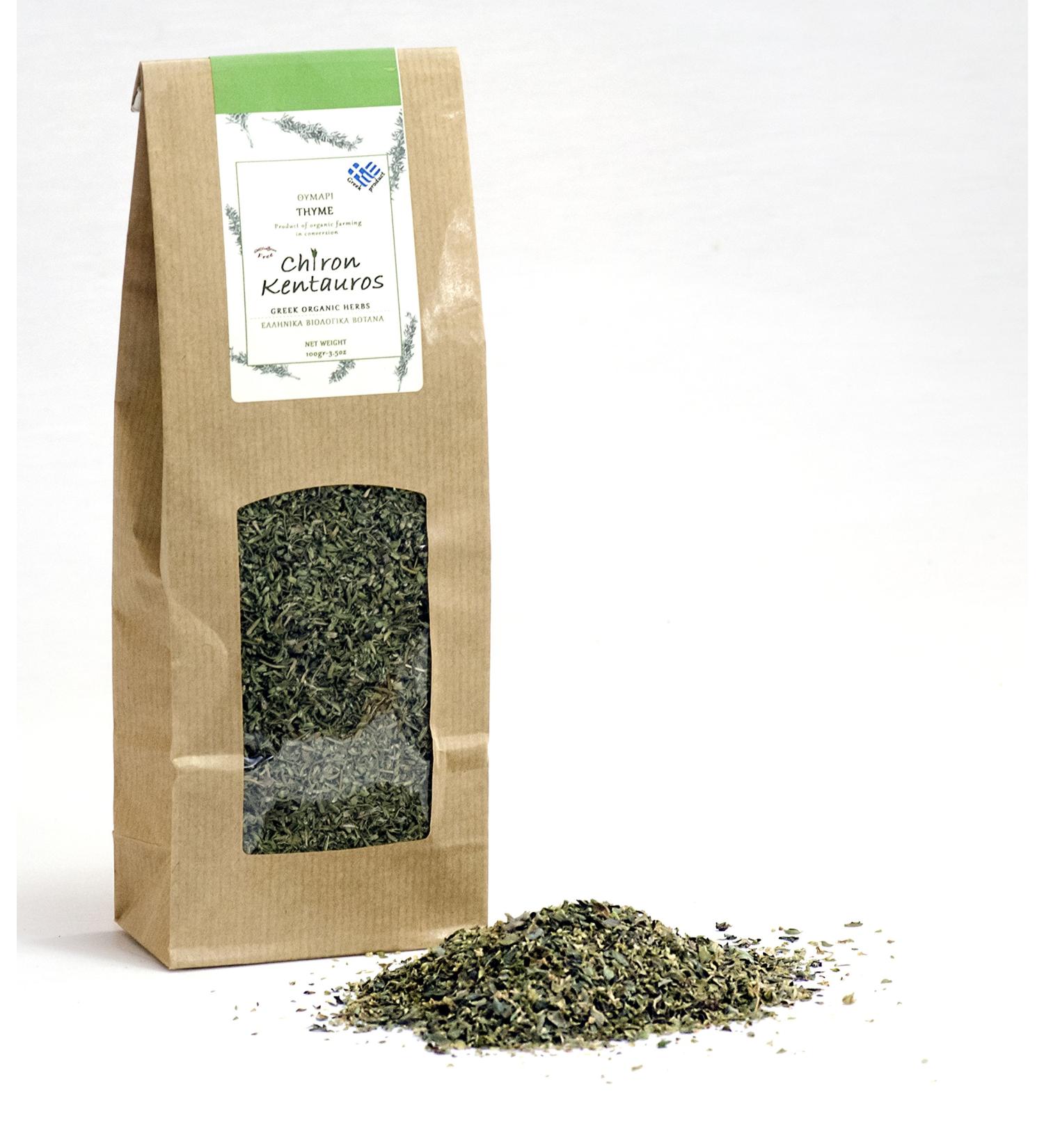Thym Herb bio du Mont Pelion Gr ce - Sans OGM sans caf ine - Buy Online on GoSupps.com