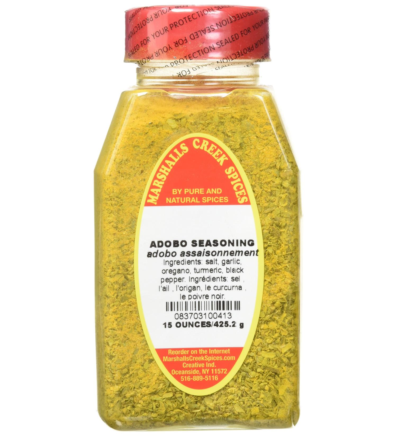 Marshalls Creek Spices Adobo Seasoning 15 Ounce - Buy Online on GoSupps.com