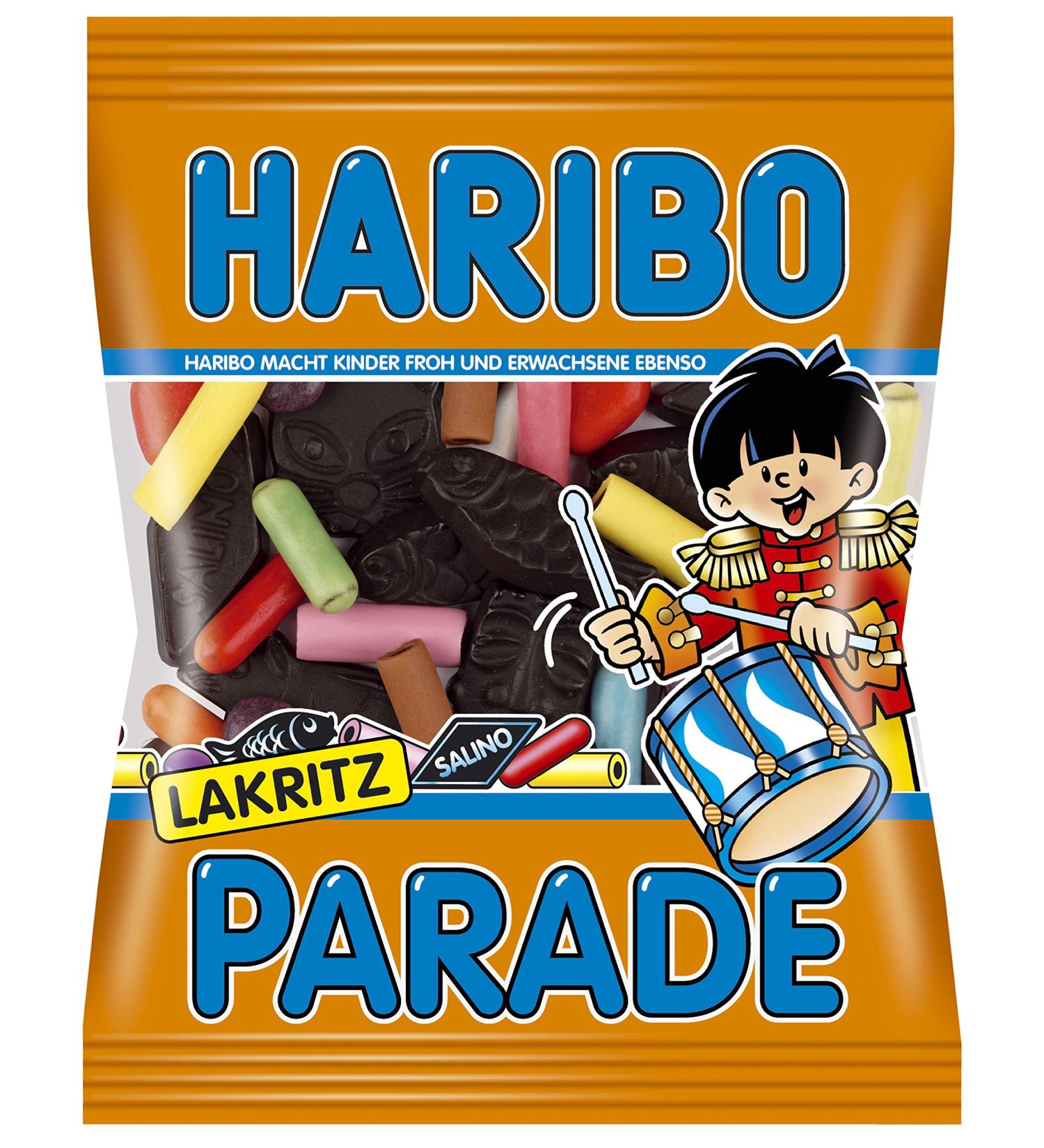 HARIBO Haribo Licorice Parade Pack of 18 (18 x 200 g)