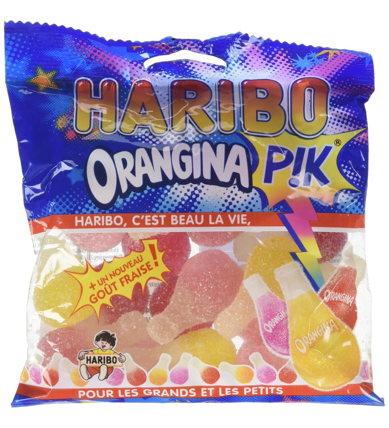 Haribo Orangina Pik 120g - Pack of 10 - Buy Online on GoSupps.com