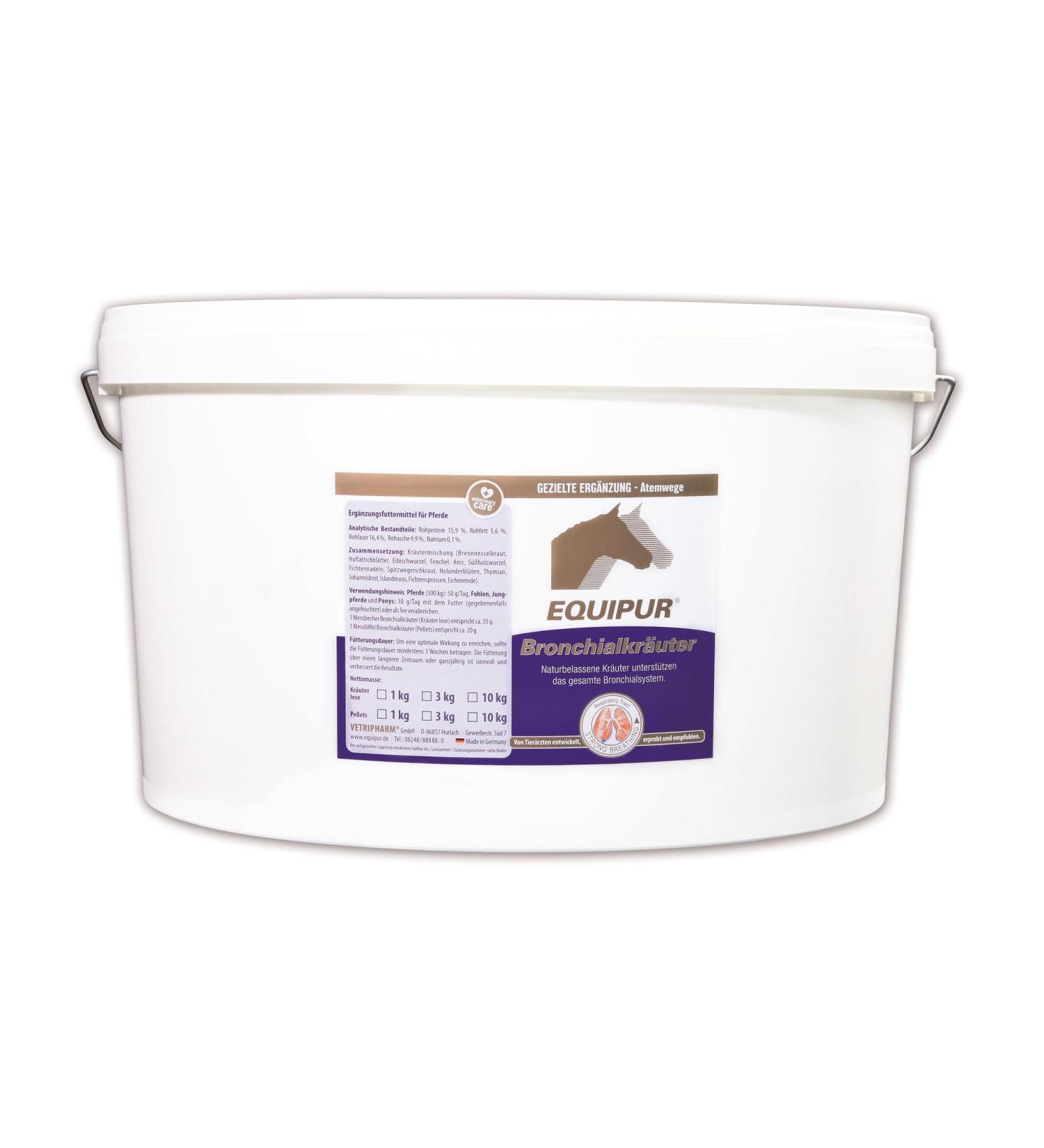 Equipur Bronchial Herbs Granules 10 kg