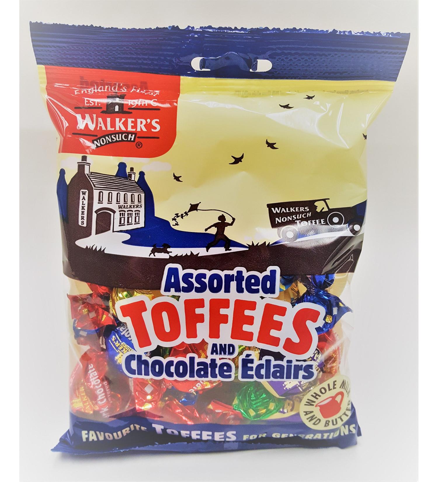 Walkers Assorted Royal Toffees 5.29-Ounce Bags (Pack of 12) by Walkers