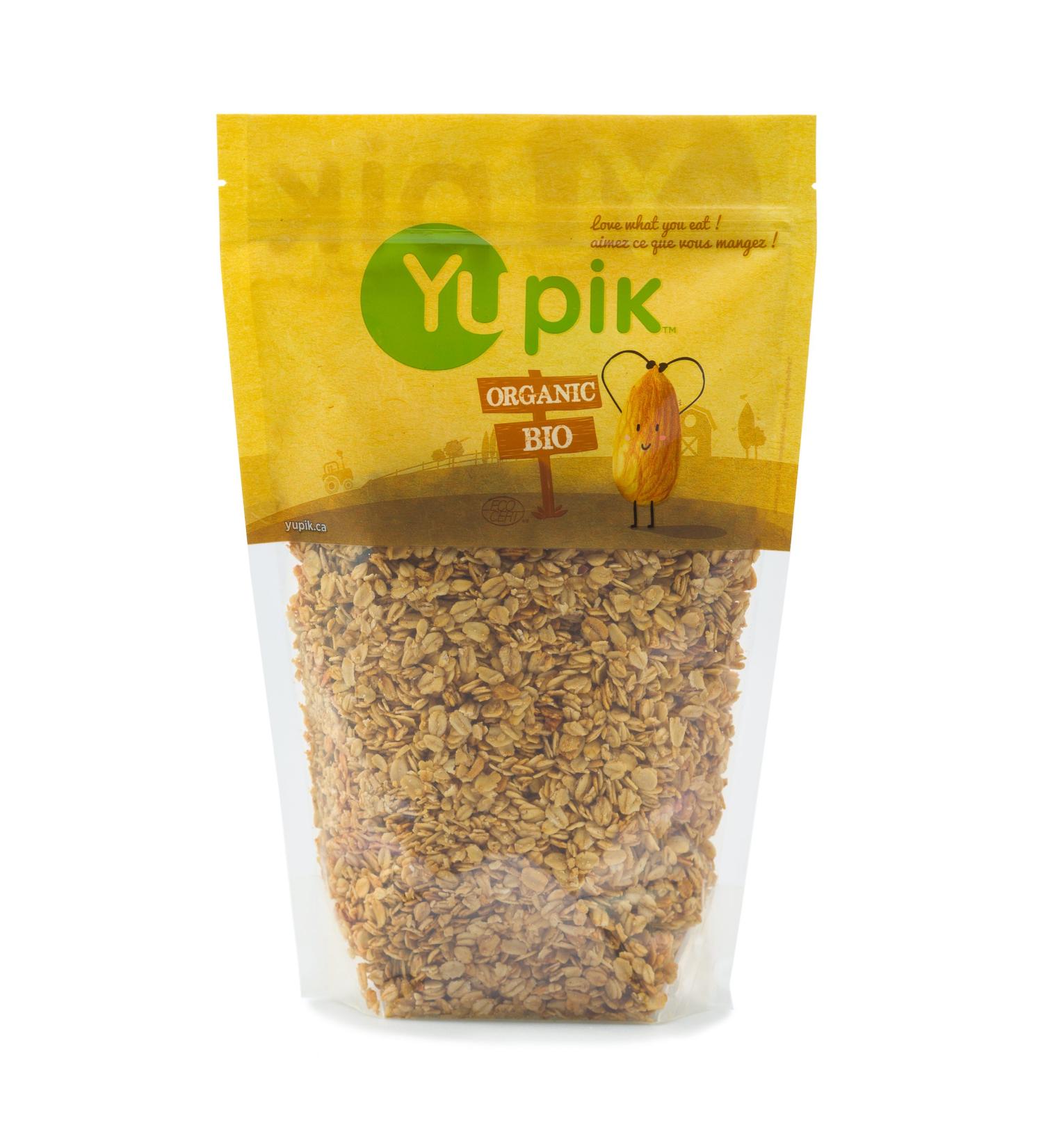 Yupik Organic Apple Cinnamon Granolas 1kg 6 Count 1 kg (Pack of 6) - Buy Online on GoSupps.com