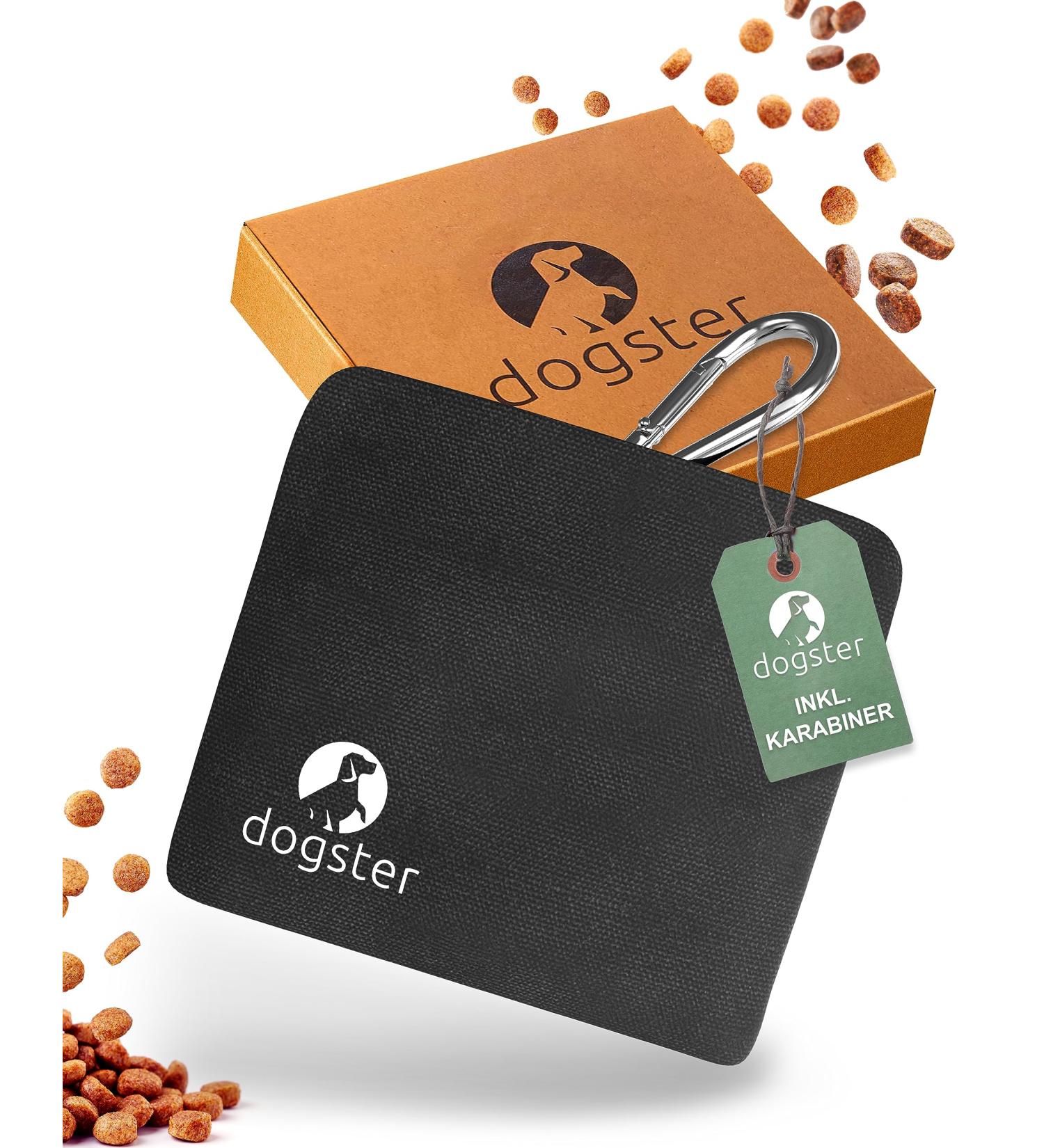 Dogster XXL Dog Treats - Quick Access Snack Bag with Carabiner | Perfect Rewards for Dogs - International Shipping Available - Buy Online on GoSupps.com