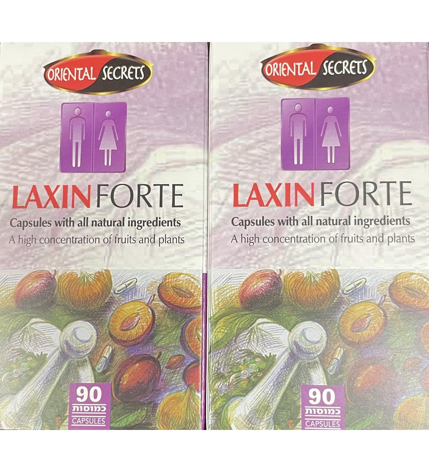Laxin Forte Capsules - 2 Pack - 180 Count - Buy Online on GoSupps.com