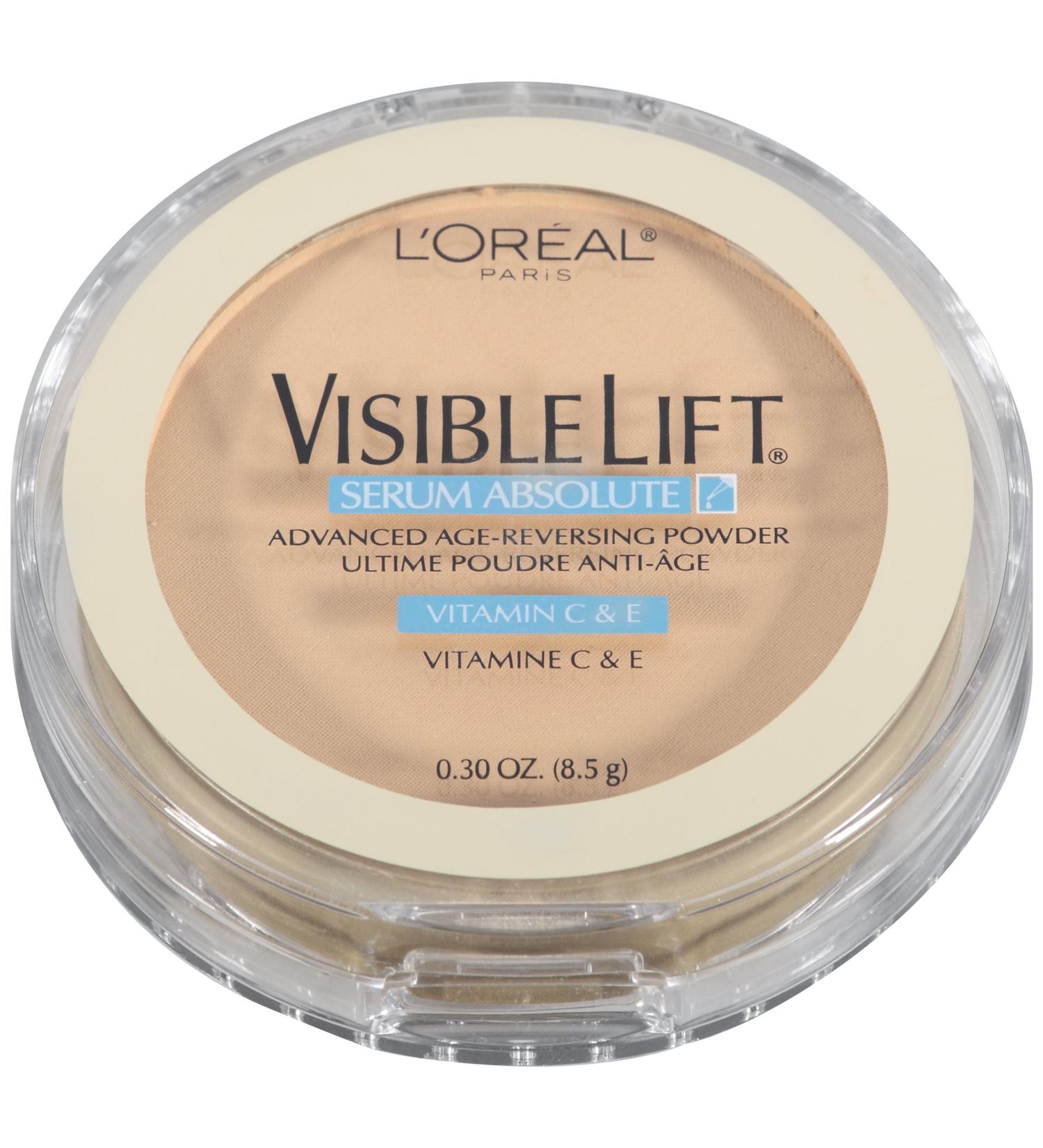 L'Oreal Paris Visible Lift Serum Absolute Advanced Age-Reversing Powder  Medium  0.28 Ounces
