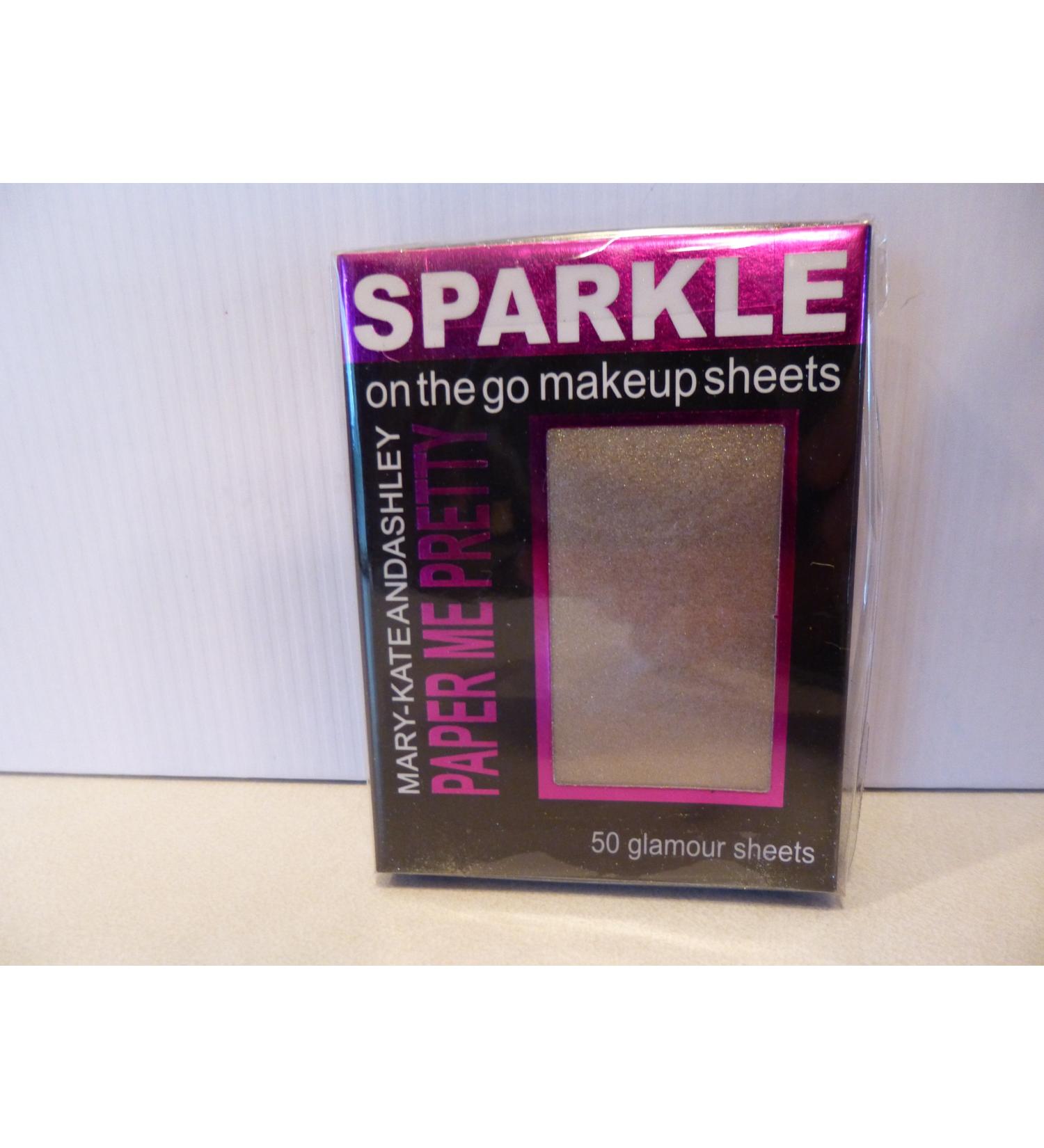 Buy Paper Me Pretty Sparkle Makeup Sheets - Gold Sparkle #812 for Flawless Beauty | International Shipping Available - Buy Online on GoSupps.com