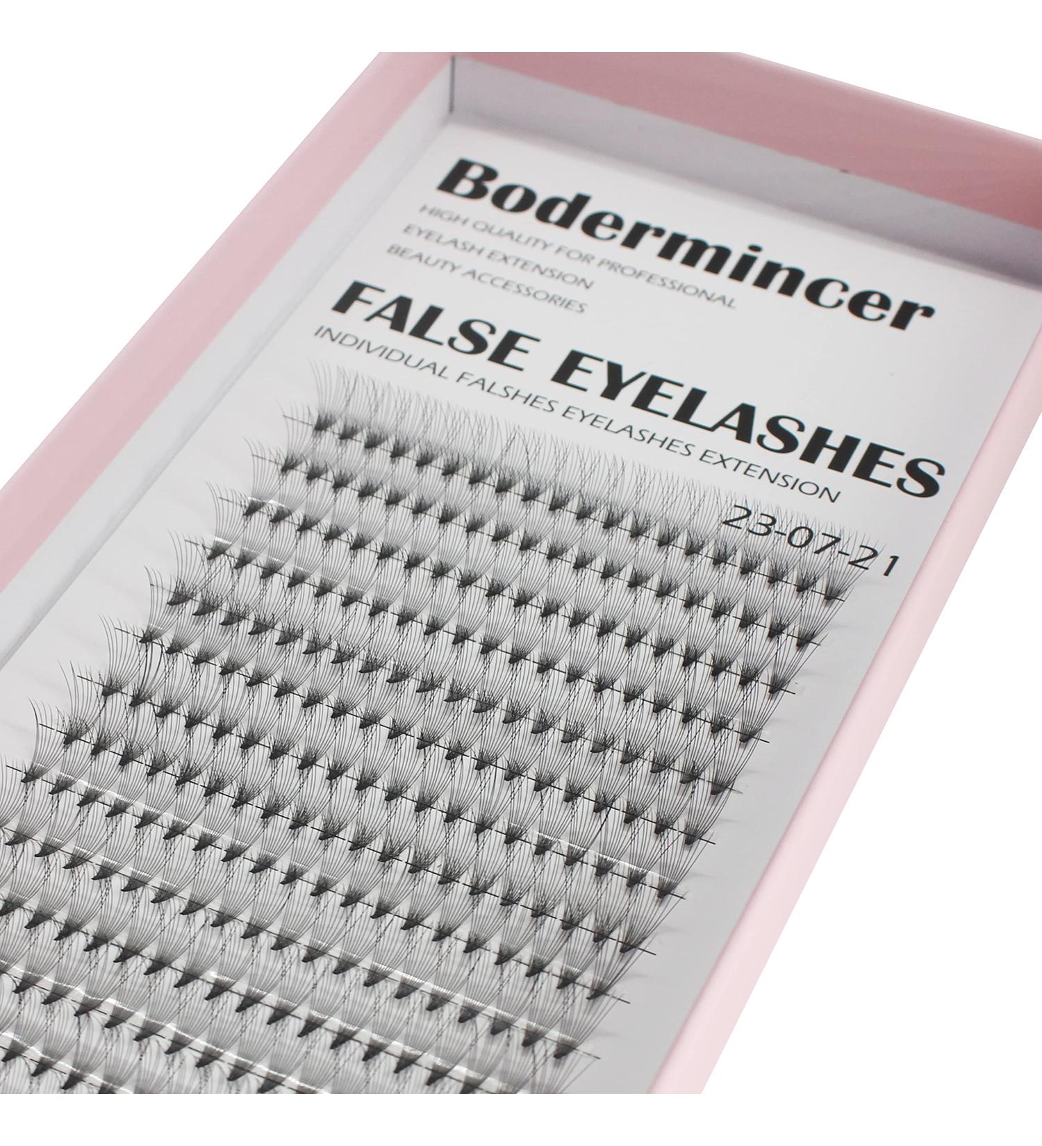 Bodermincer Lashes 10D D Curl - 300pcs Premade Russian Volume Mink Eyelash Extensions (14mm) | Large Pack for International Shipping - Buy Online on GoSupps.com