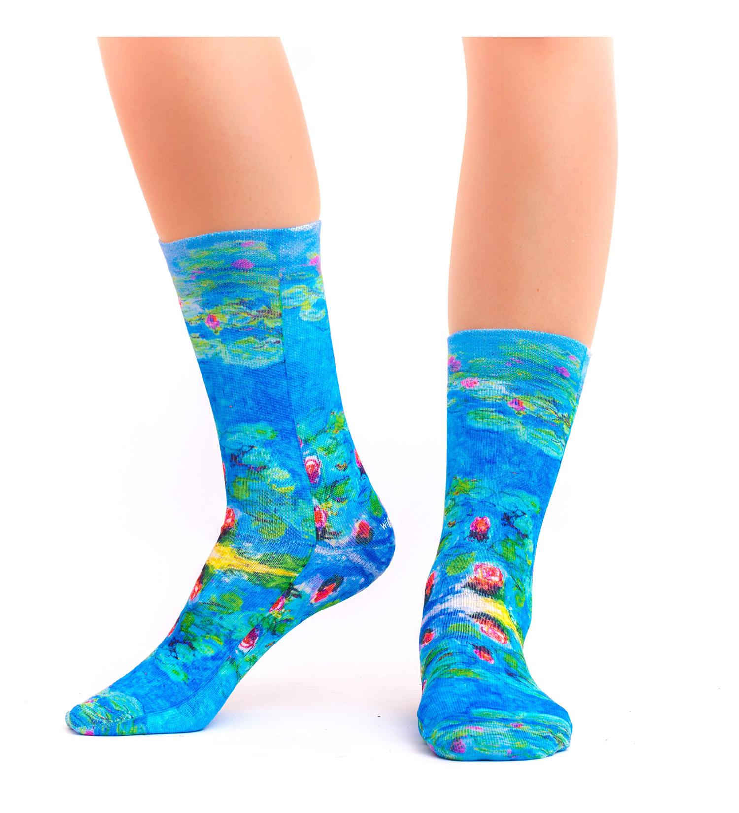 Wigglesteps Claude Monet Water Lilies, colorful, 36-40