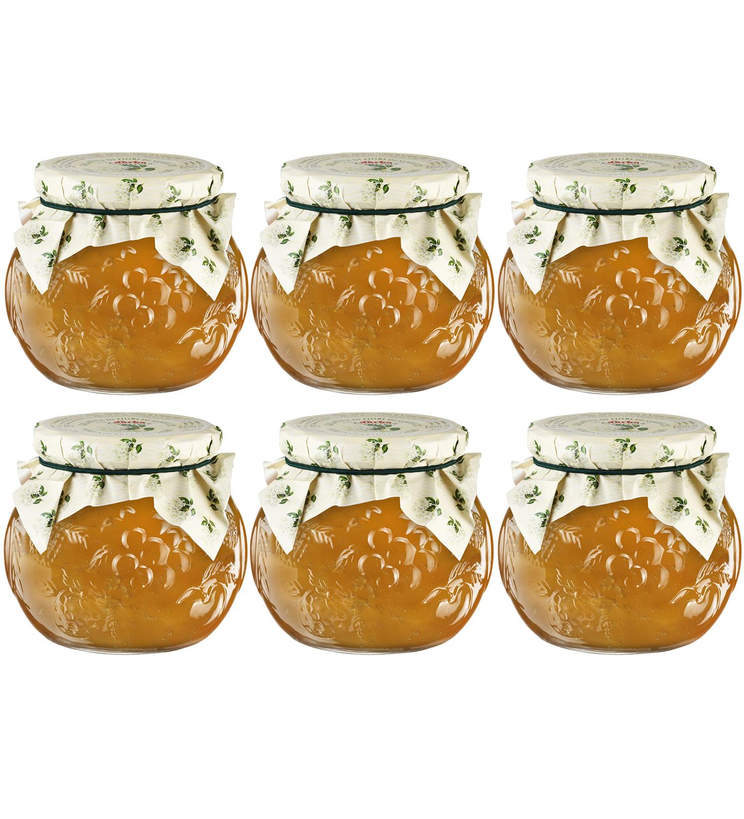 Elderflower Jelly 640g | Natural Clean Spread in Decorative Glass | Premium Quality Bread & Cake Filling - Food-United - Buy Online on GoSupps.com