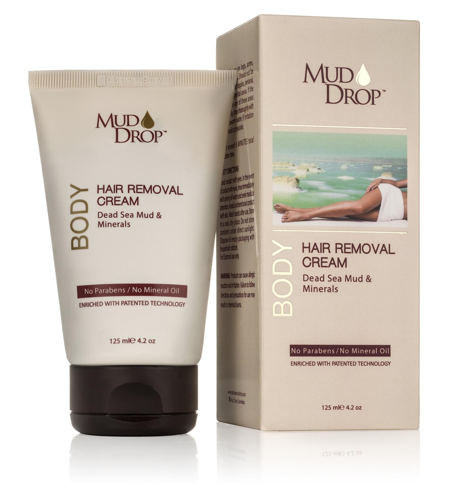 Be In Beauty Mud Drop Body Hair Removal Cream - 5.6 Ounce | Effective Smooth Skin International Shipping - Buy Online on GoSupps.com