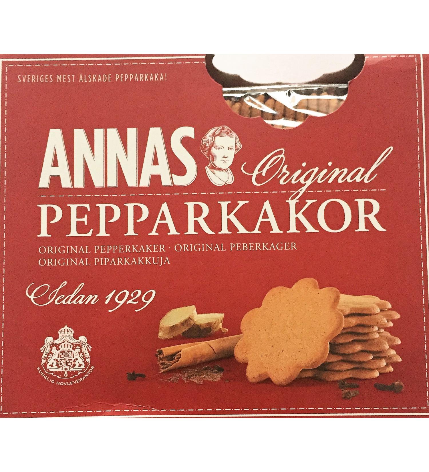 Annas Original Pepparkakor Gingerbread Biscuits 2 x 300 g