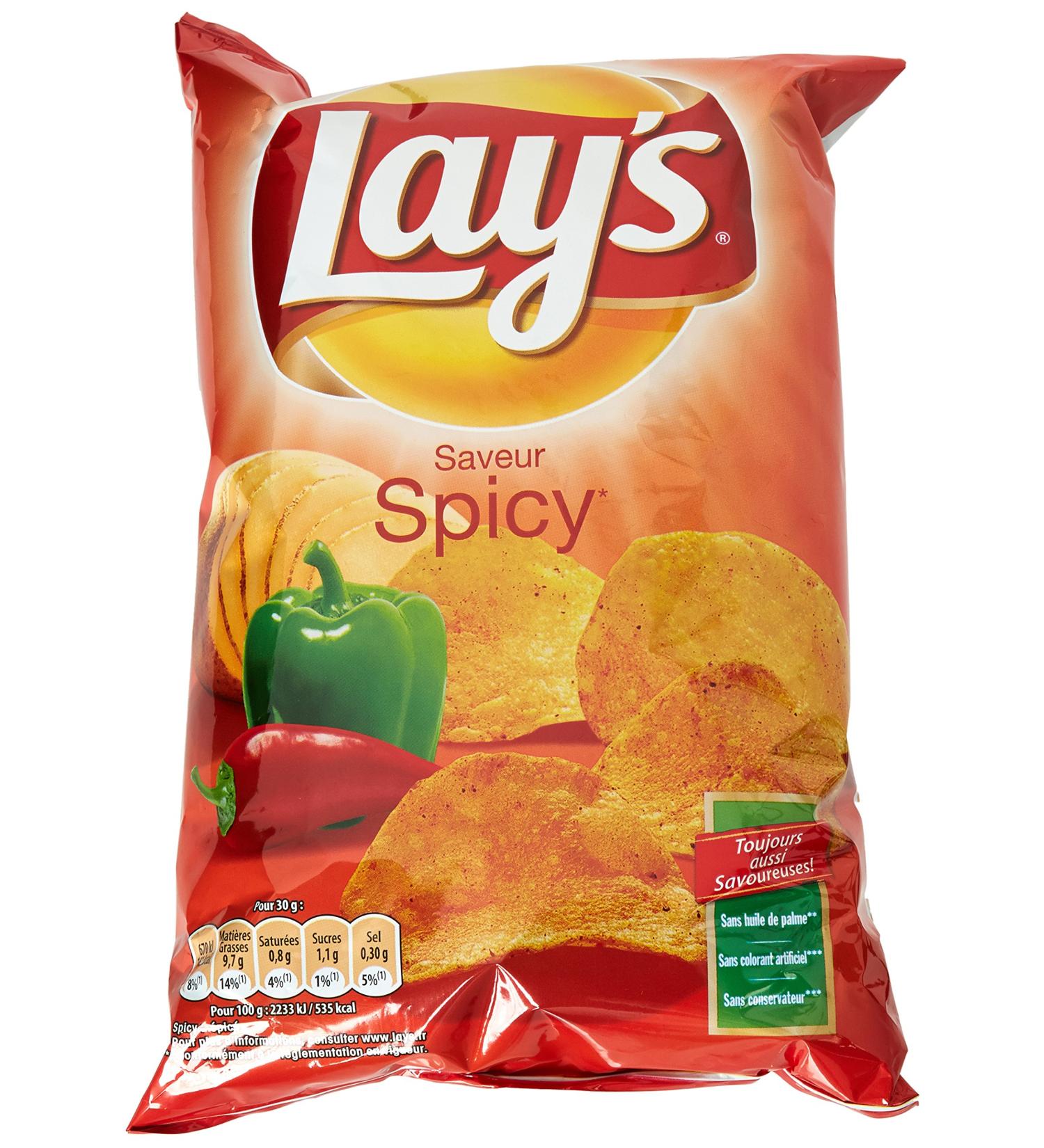 Lay's Chips Spicy 130g - Buy Online on GoSupps.com